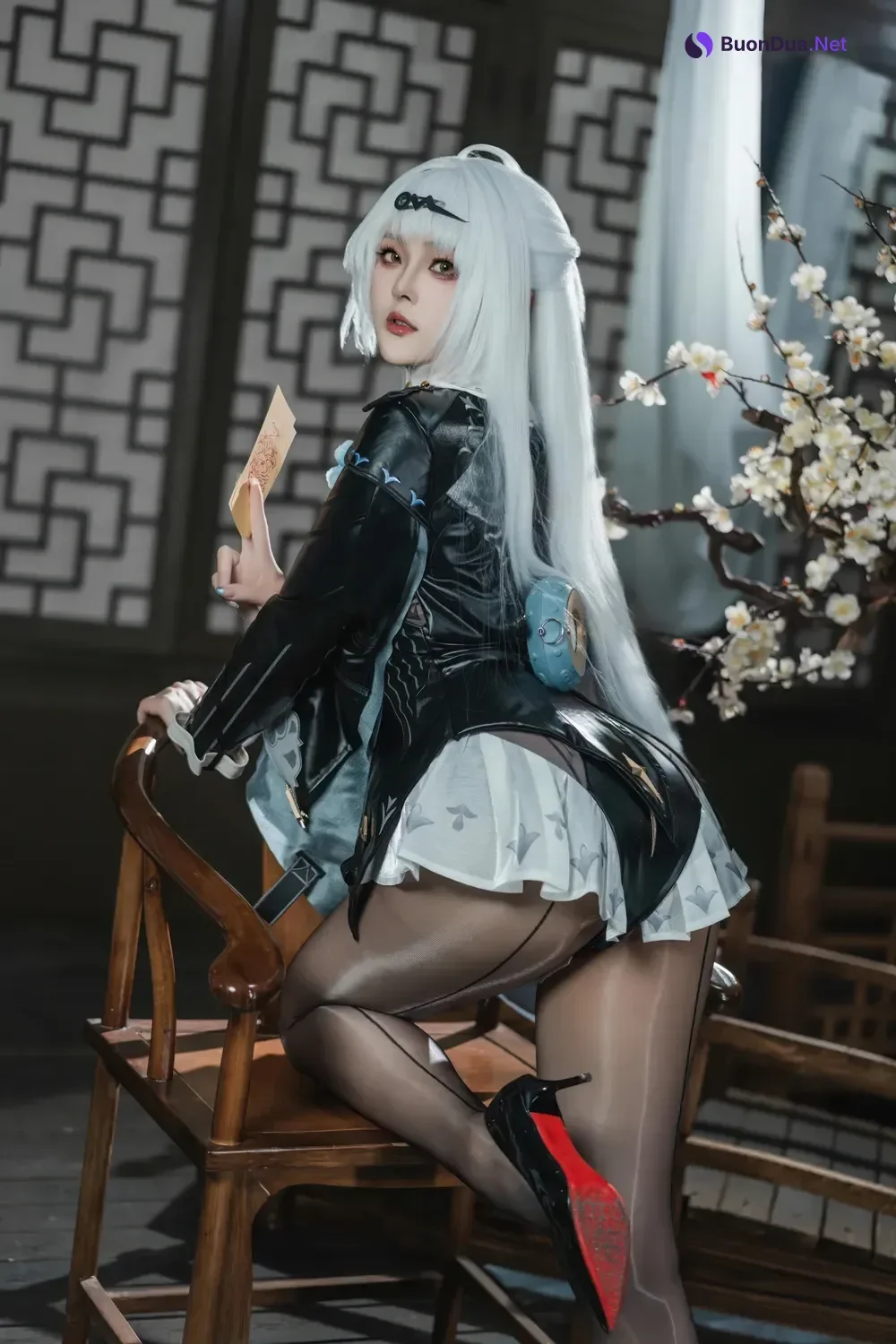 Cosplay Natsuko夏夏子 – Zenless Zone Zero 绝区零 仪玄 - Photo 15