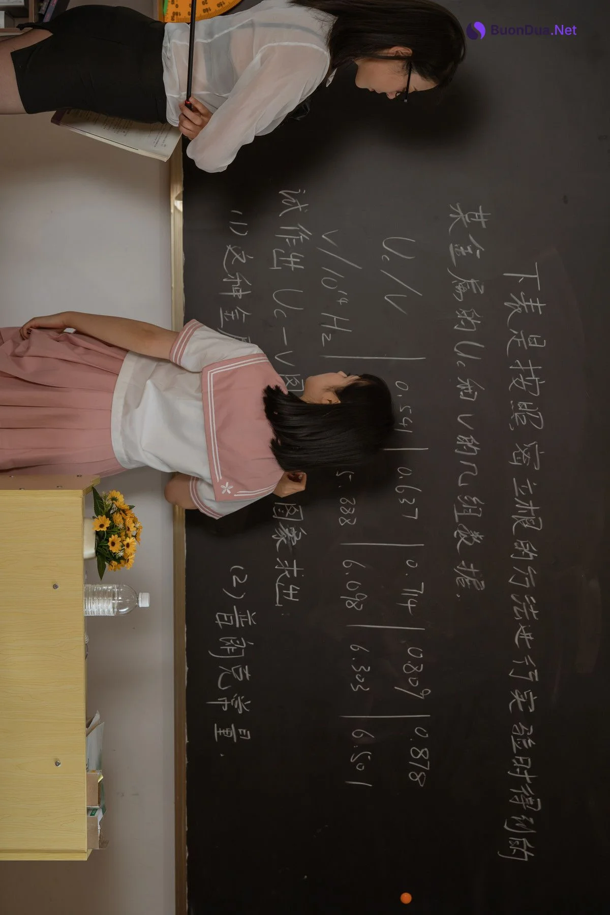 Cosplay 七月喵子 奈汐酱nice – 放学后的补习 - Photo 6