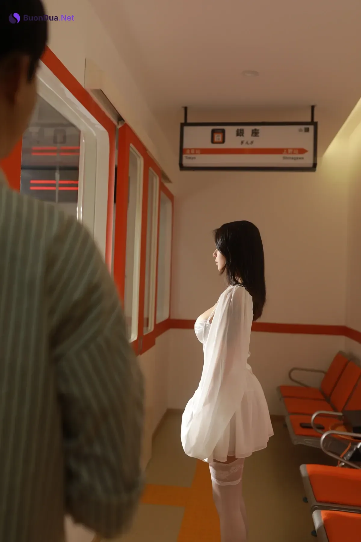 Cosplay 奈汐酱nice – 电车 - 写真 2