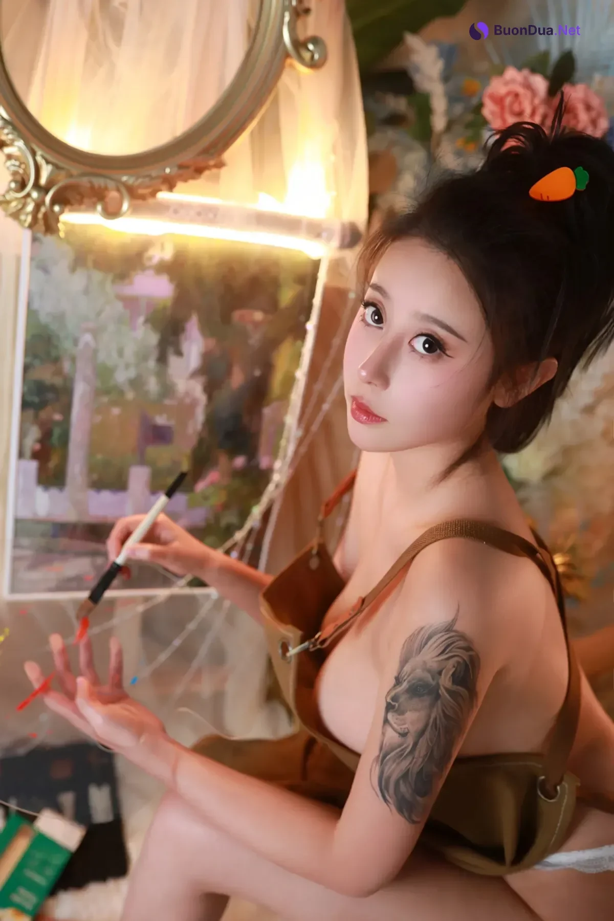 Cosplay 奈汐酱nice – 画家 - 写真 14