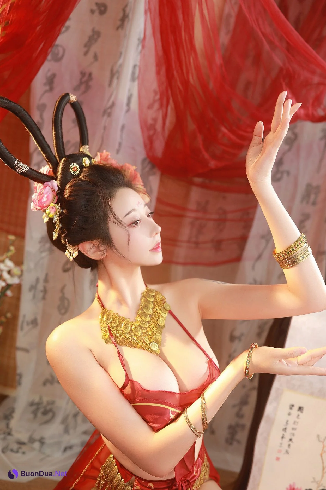 Cosplay 奈汐酱nice 赤帐舞+S - 照片 15