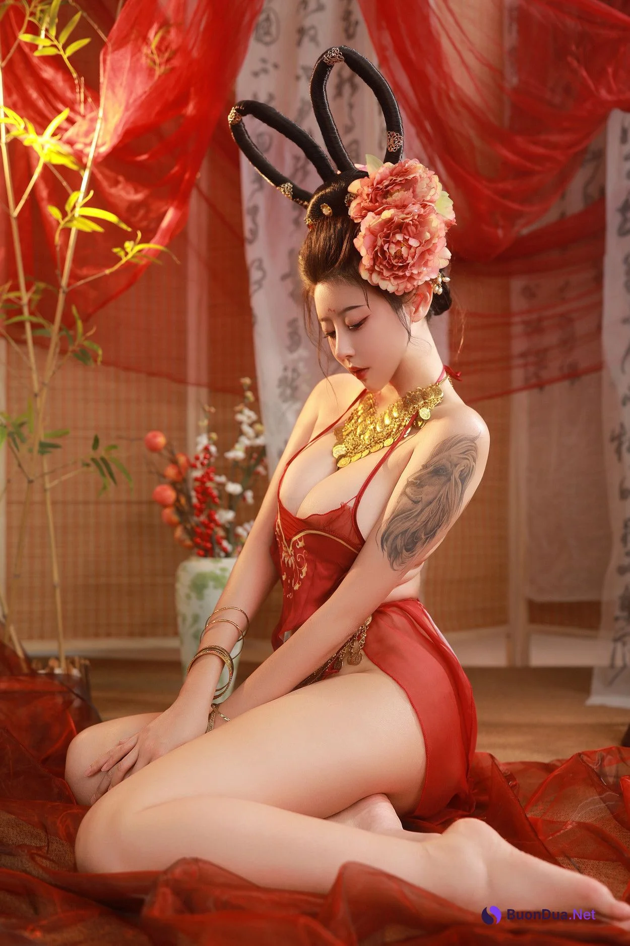 Cosplay 奈汐酱nice 赤帐舞+S - 照片 4