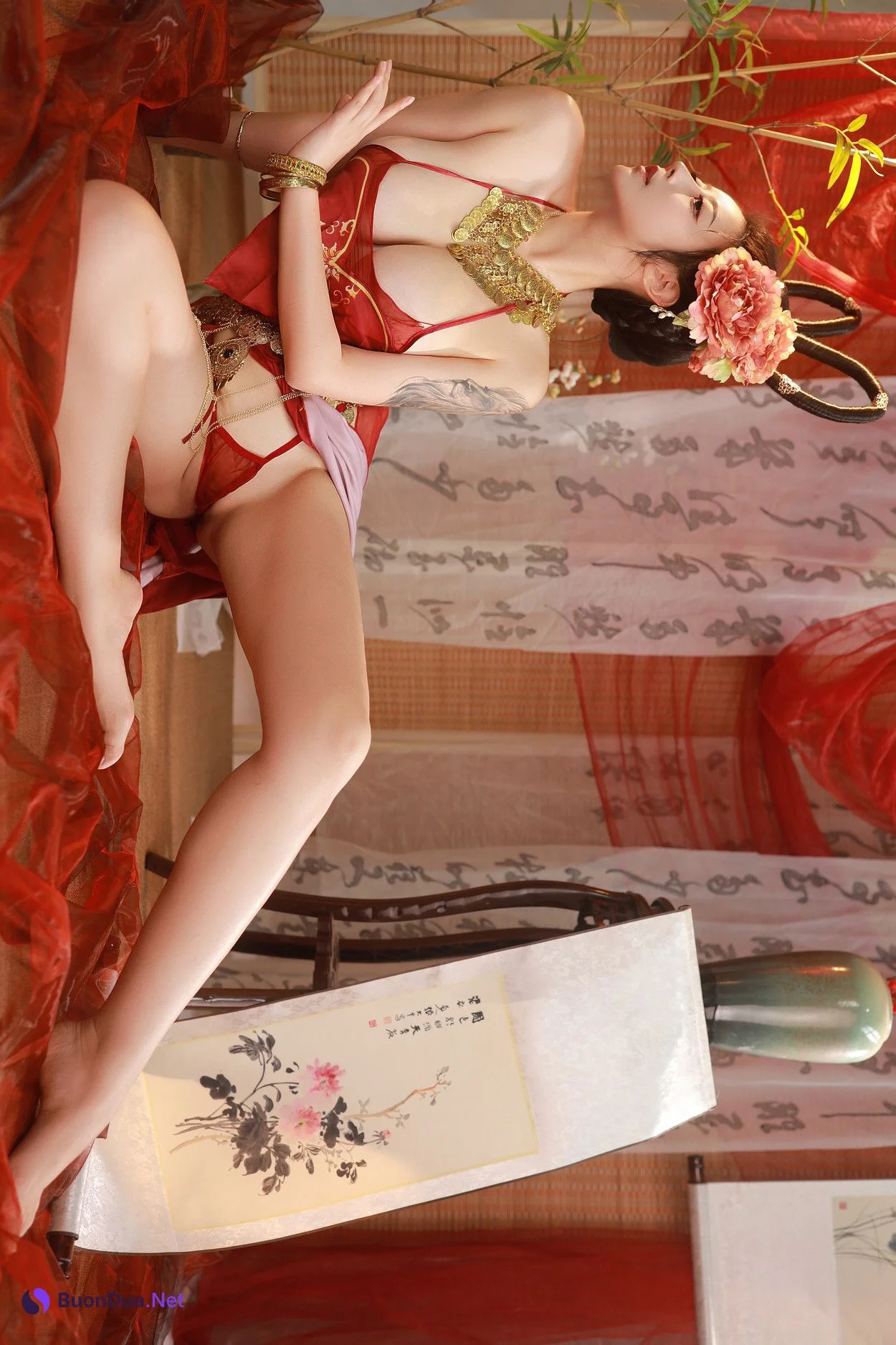 Cosplay 奈汐酱nice 赤帐舞+S - 照片 5