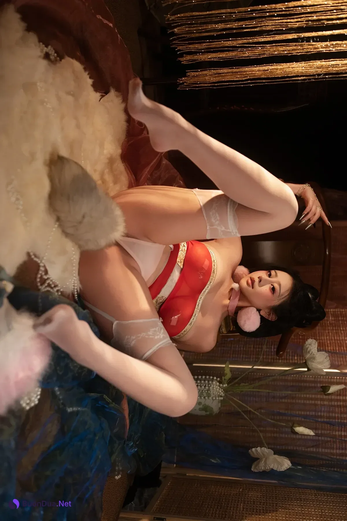 Cosplay 奈汐酱nice – 古风狐狸妲己儿 Set.01 - Photo 13