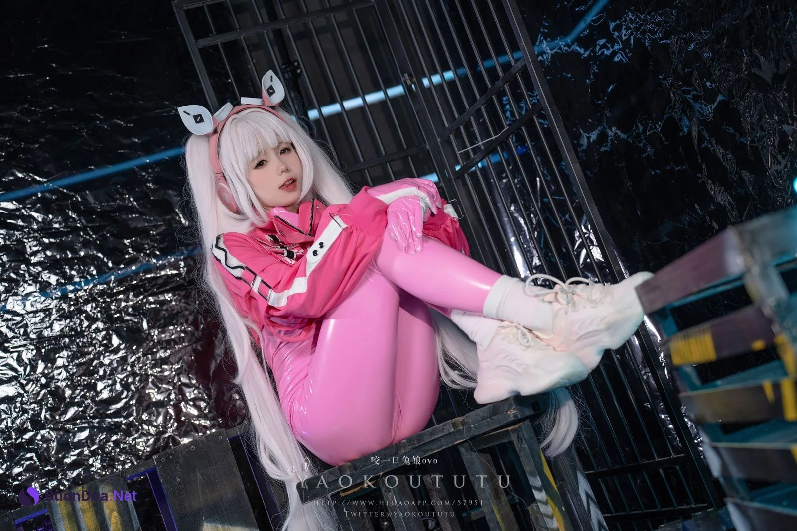 Cosplay 黏黏团子兔 NIKKE：爱丽丝 - Photo 19