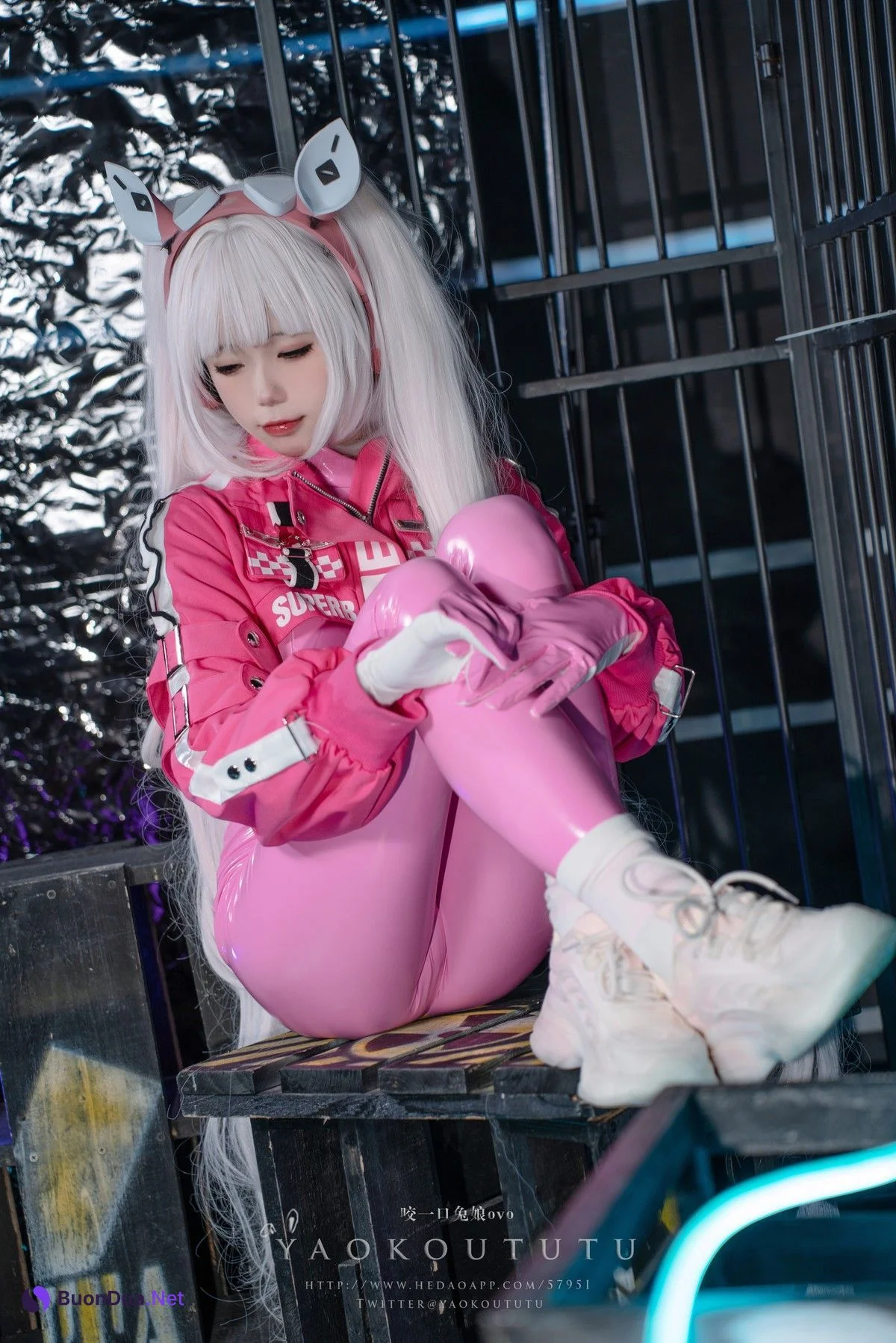 Cosplay 黏黏团子兔 NIKKE：爱丽丝 - Photo 20