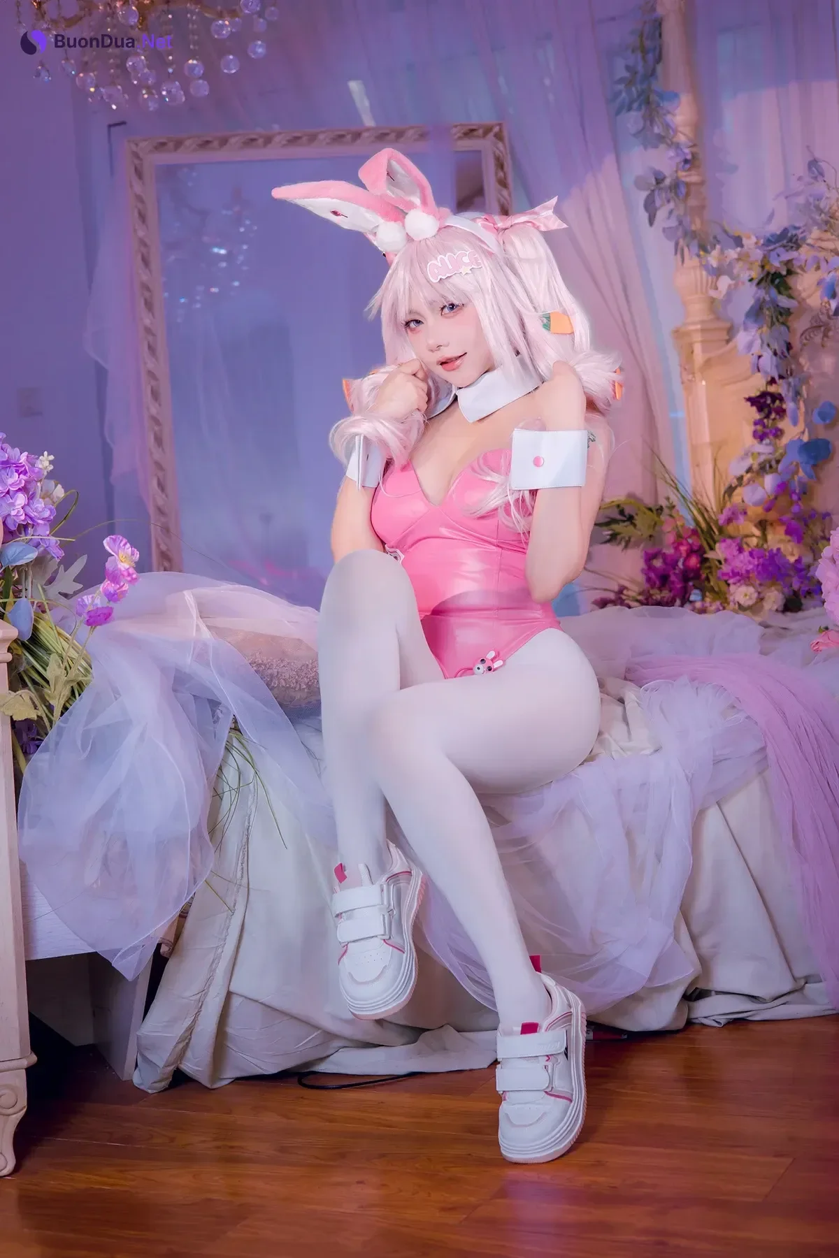Cosplay 是一只熊仔吗 – Nikke爱丽丝兔女郎 - Photo 17
