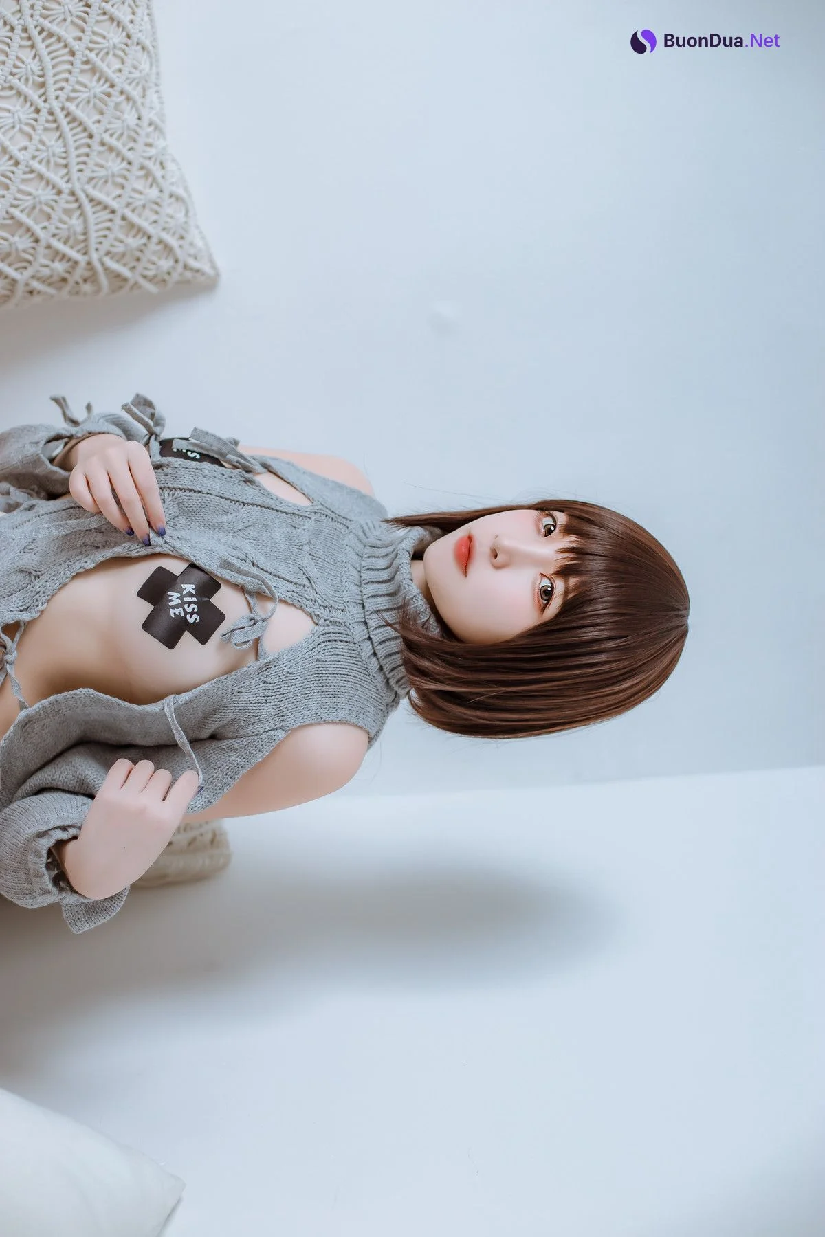 Cosplay 二佐Nisa 私房洞洞毛衣 - Photo 10