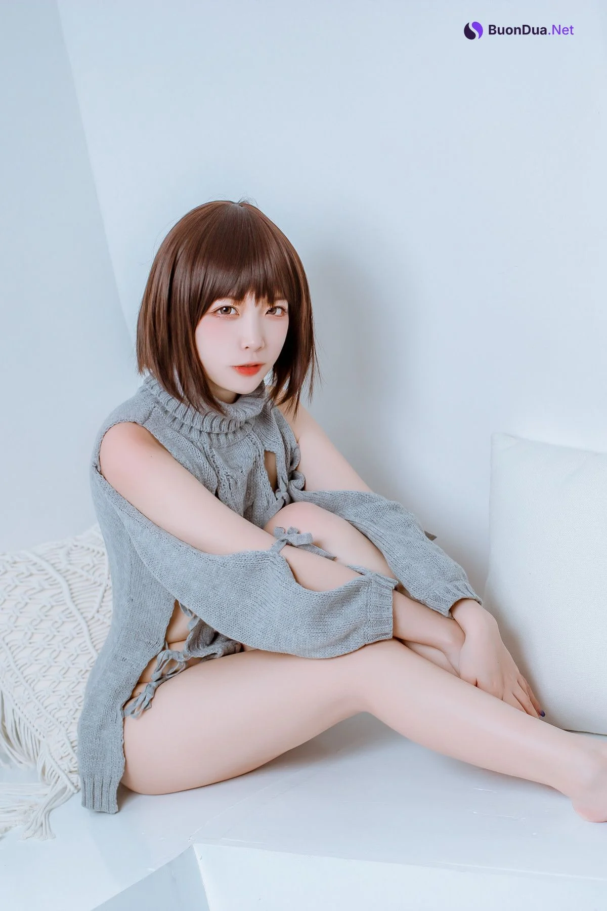 Cosplay 二佐Nisa 私房洞洞毛衣 - Photo 5