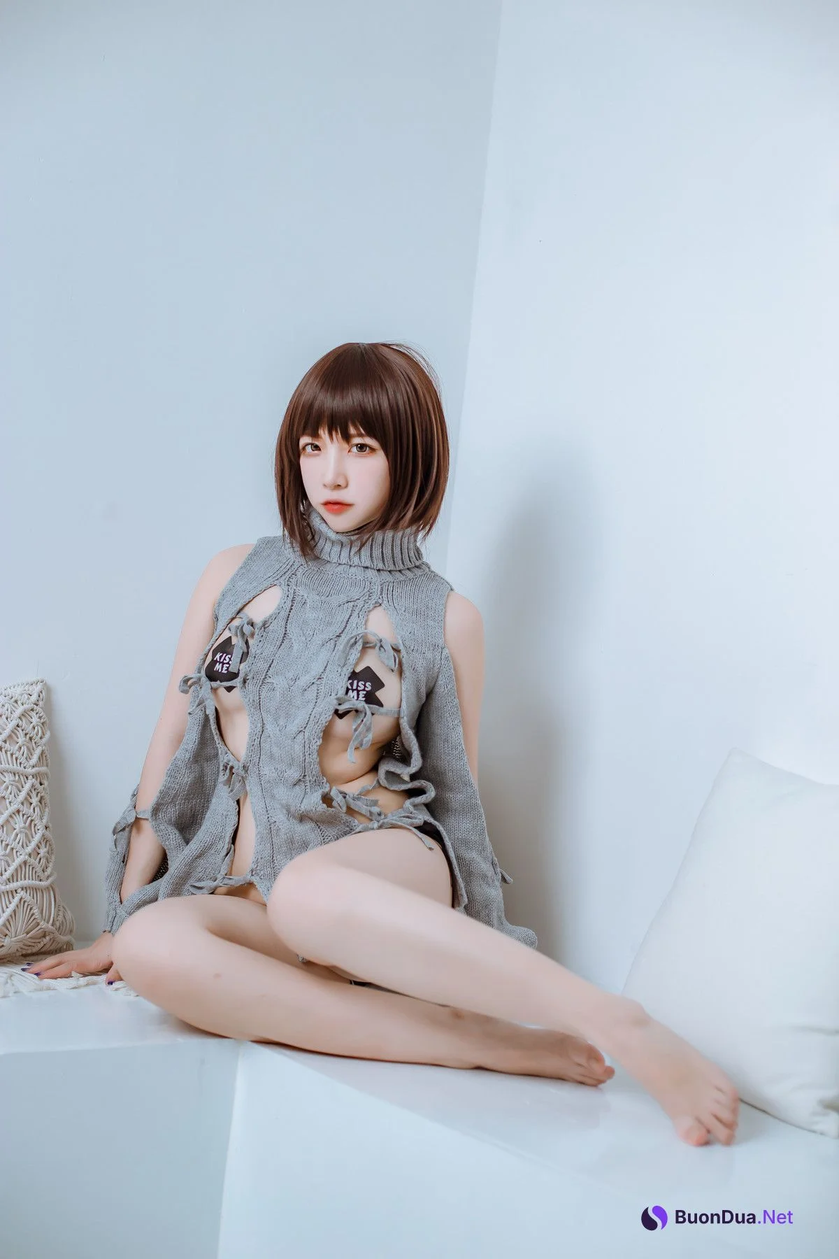 Cosplay 二佐Nisa 私房洞洞毛衣 - Photo 6