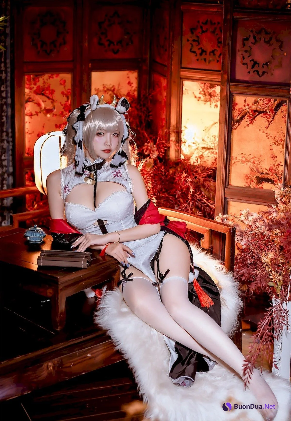 Cosplay 二佐Nisa 碧蓝航线可畏旗袍 - Photo 11