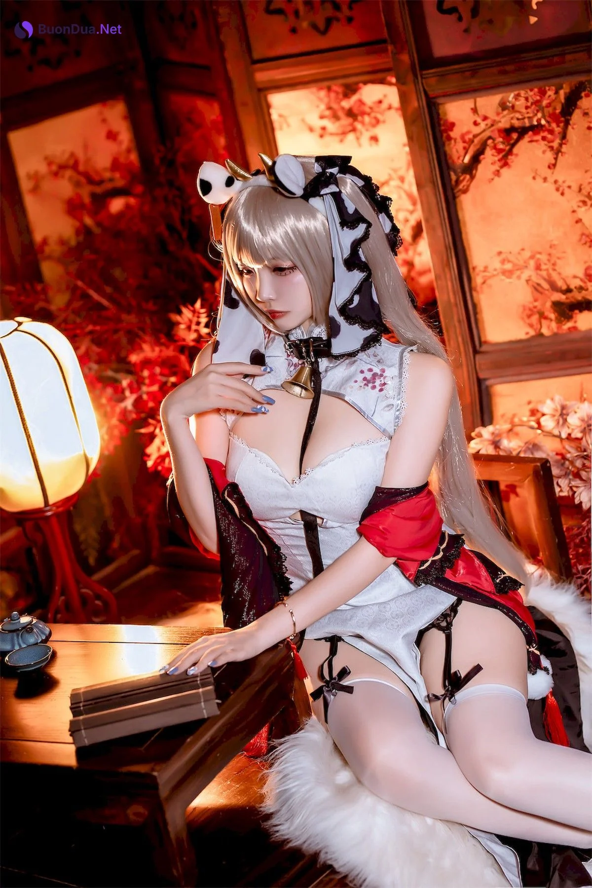 Cosplay 二佐Nisa 碧蓝航线可畏旗袍 - Photo 12