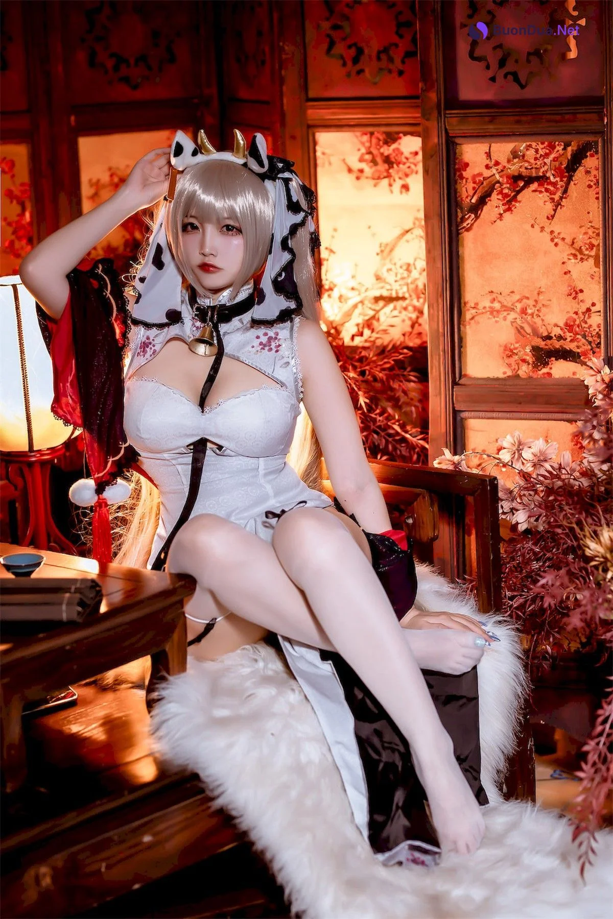 Cosplay 二佐Nisa 碧蓝航线可畏旗袍 - Photo 13