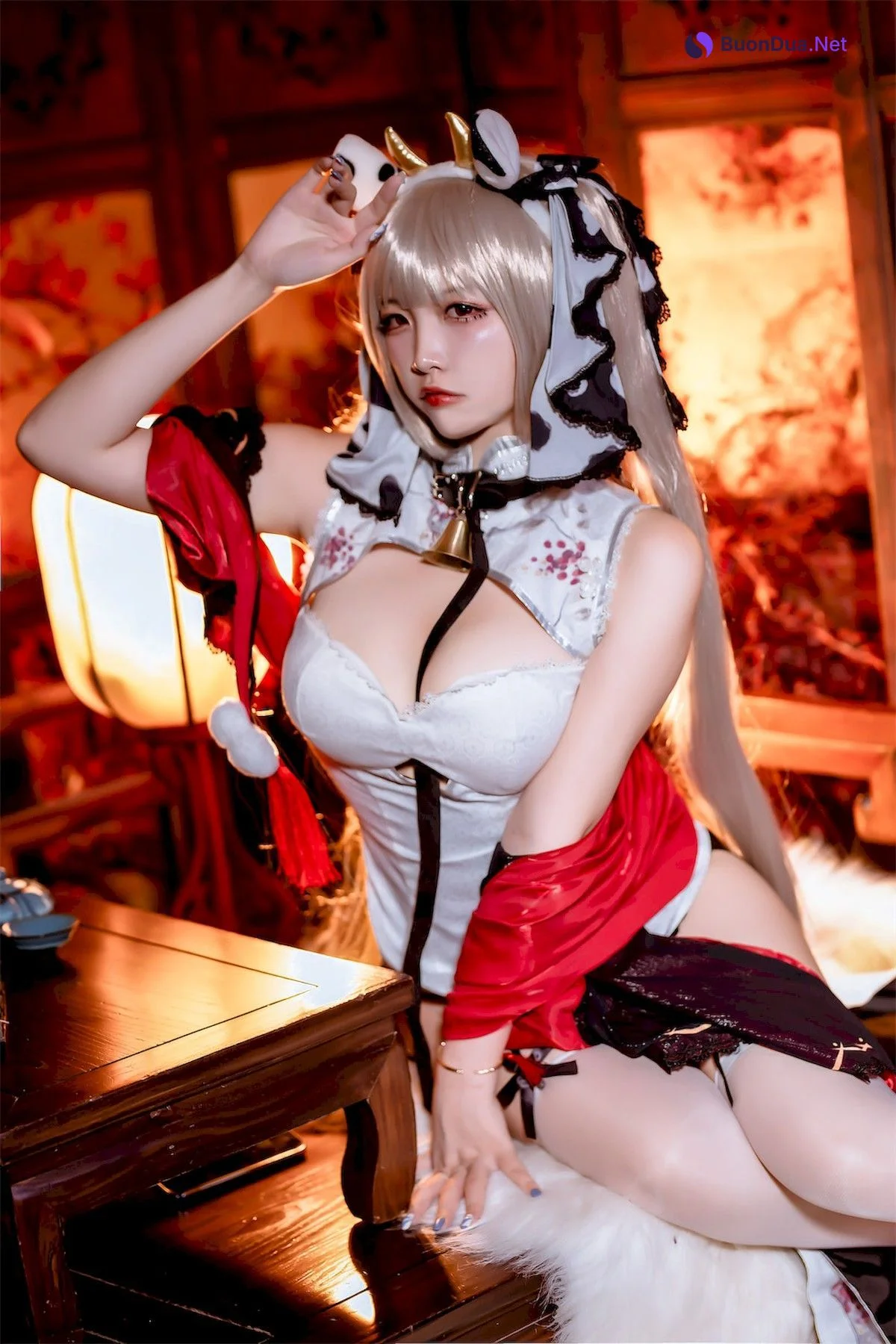 Cosplay 二佐Nisa 碧蓝航线可畏旗袍 - Photo 16