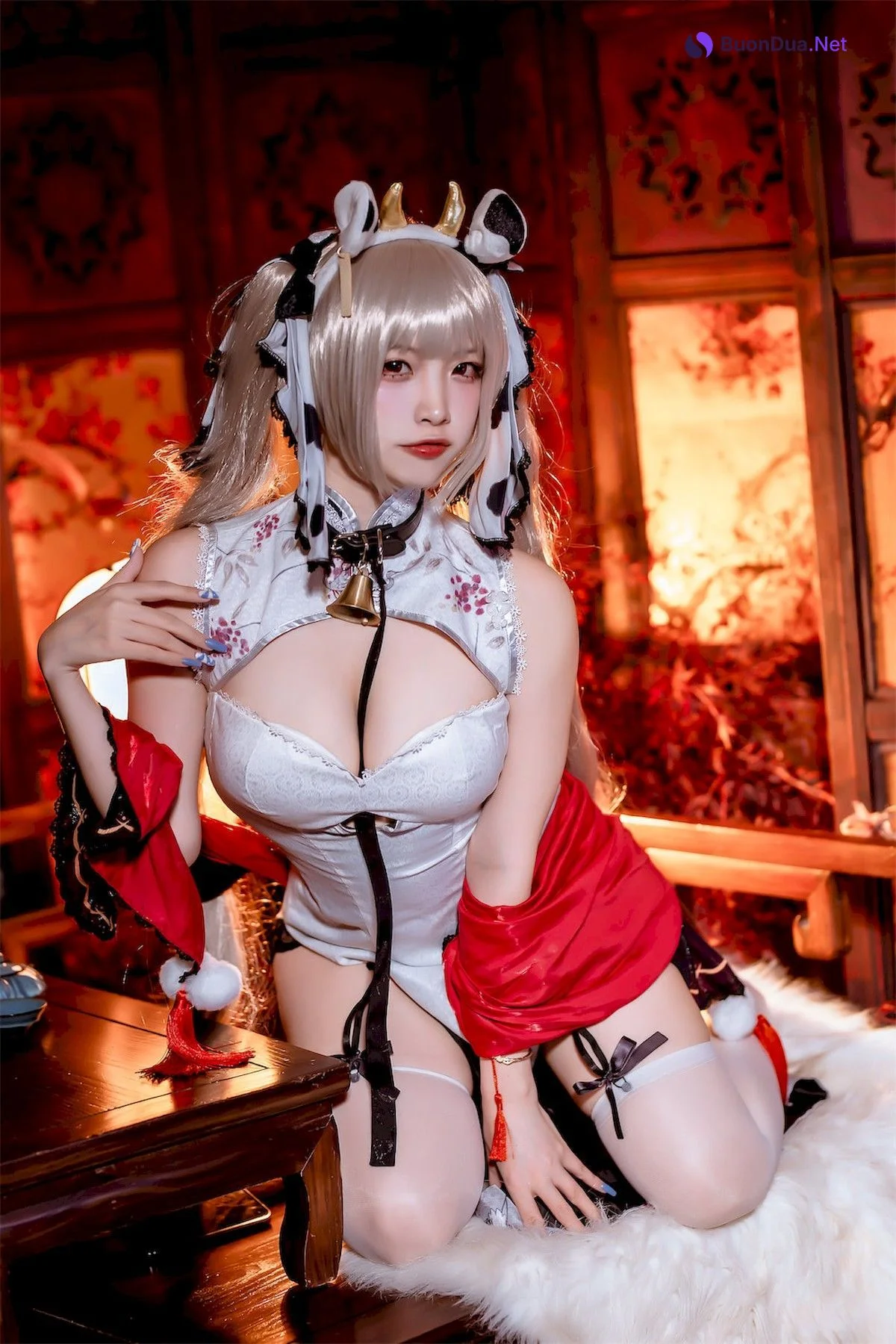 Cosplay 二佐Nisa 碧蓝航线可畏旗袍 - Photo 19