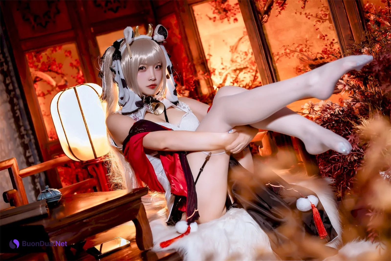 Cosplay 二佐Nisa 碧蓝航线可畏旗袍 - Photo 2