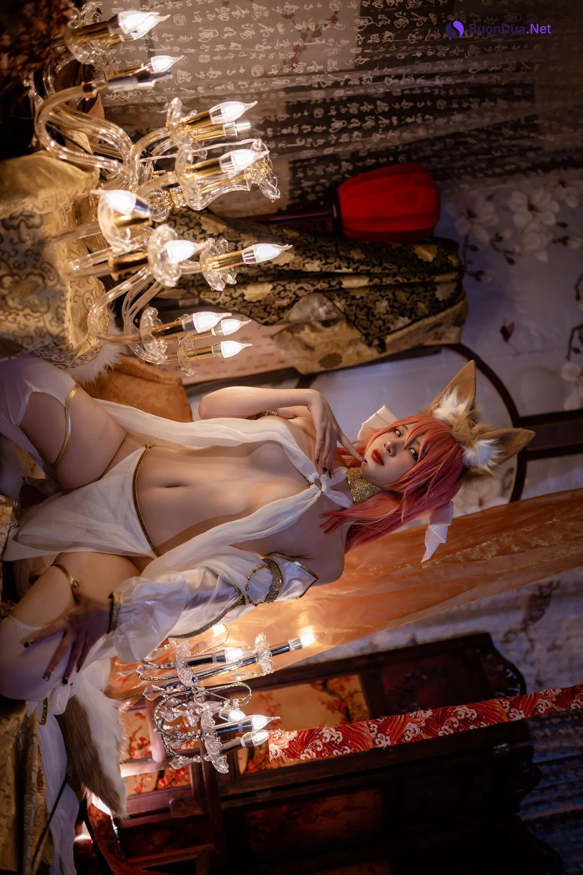 Cosplay 二佐Nisa 玉藻前同人舞娘 - Photo 17