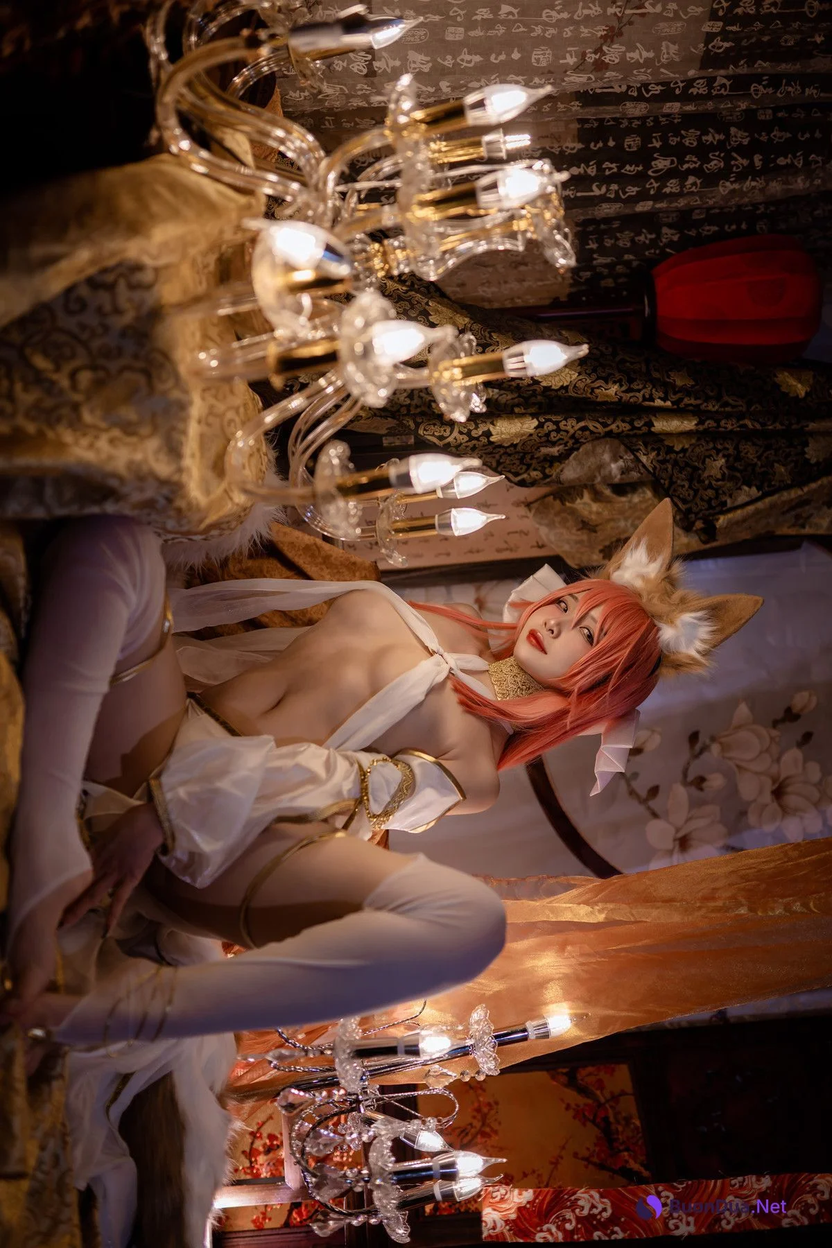 Cosplay 二佐Nisa 玉藻前同人舞娘 - Photo 18