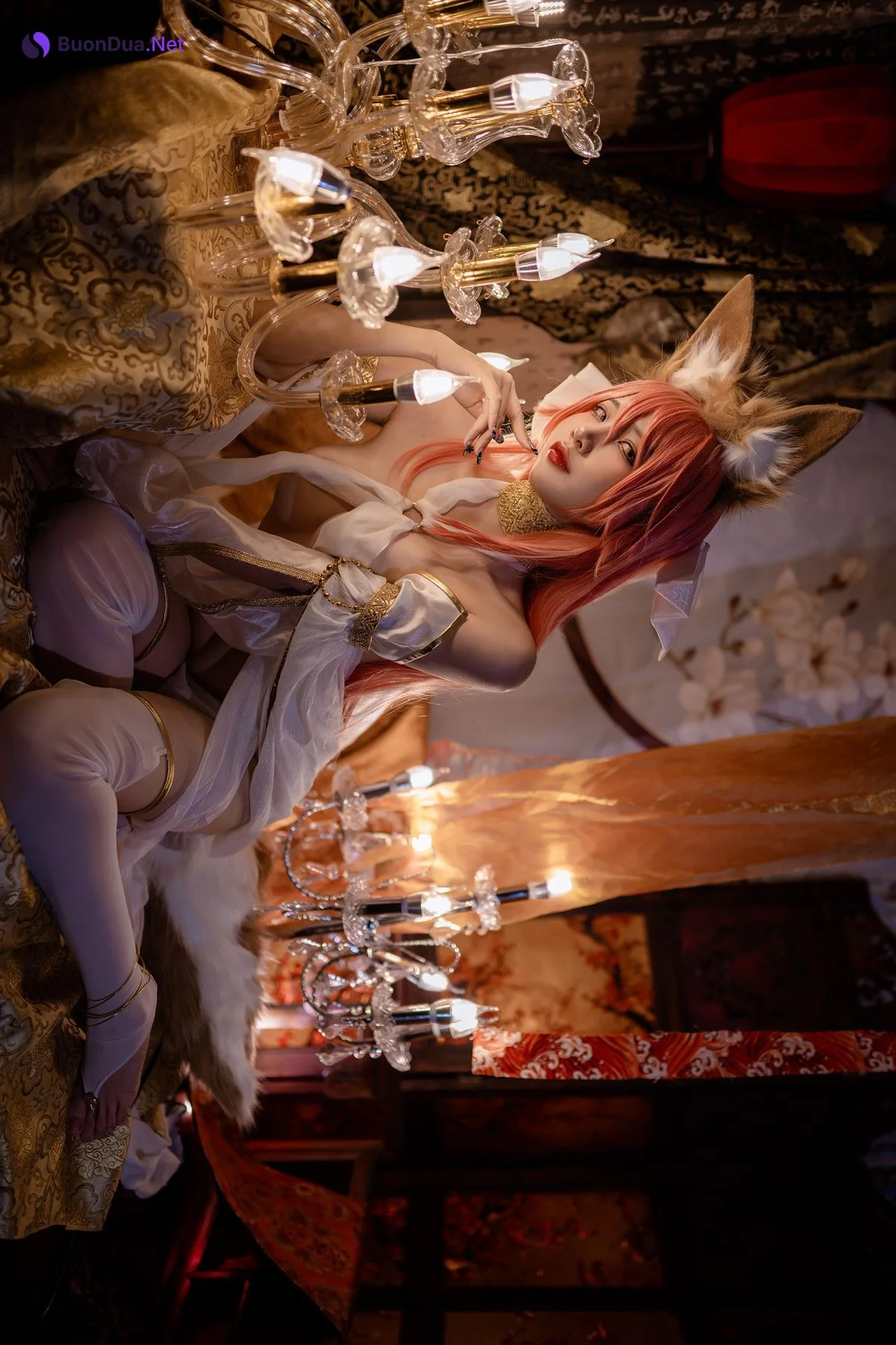 Cosplay 二佐Nisa 玉藻前同人舞娘 - Photo 4