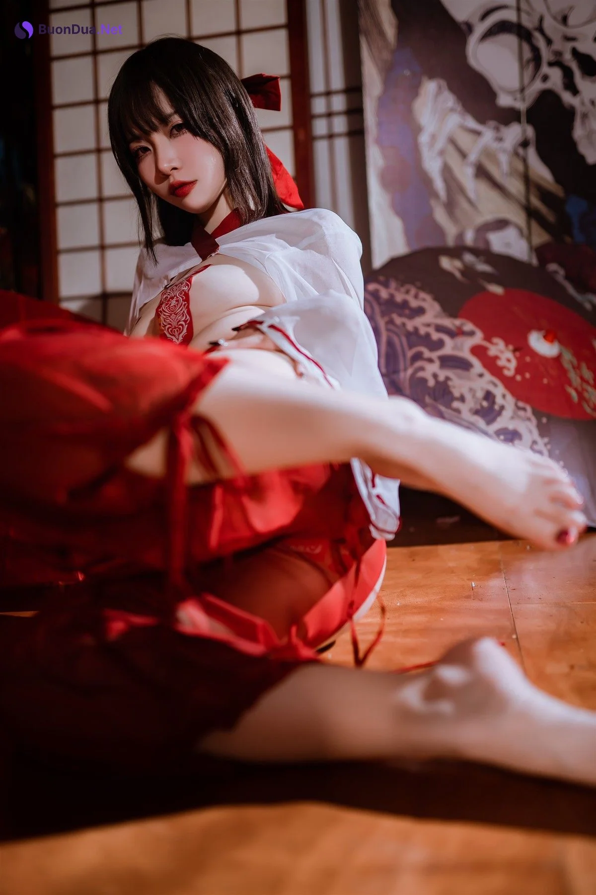 Cosplay 二佐Nisa 私房巫女 - Photo 19