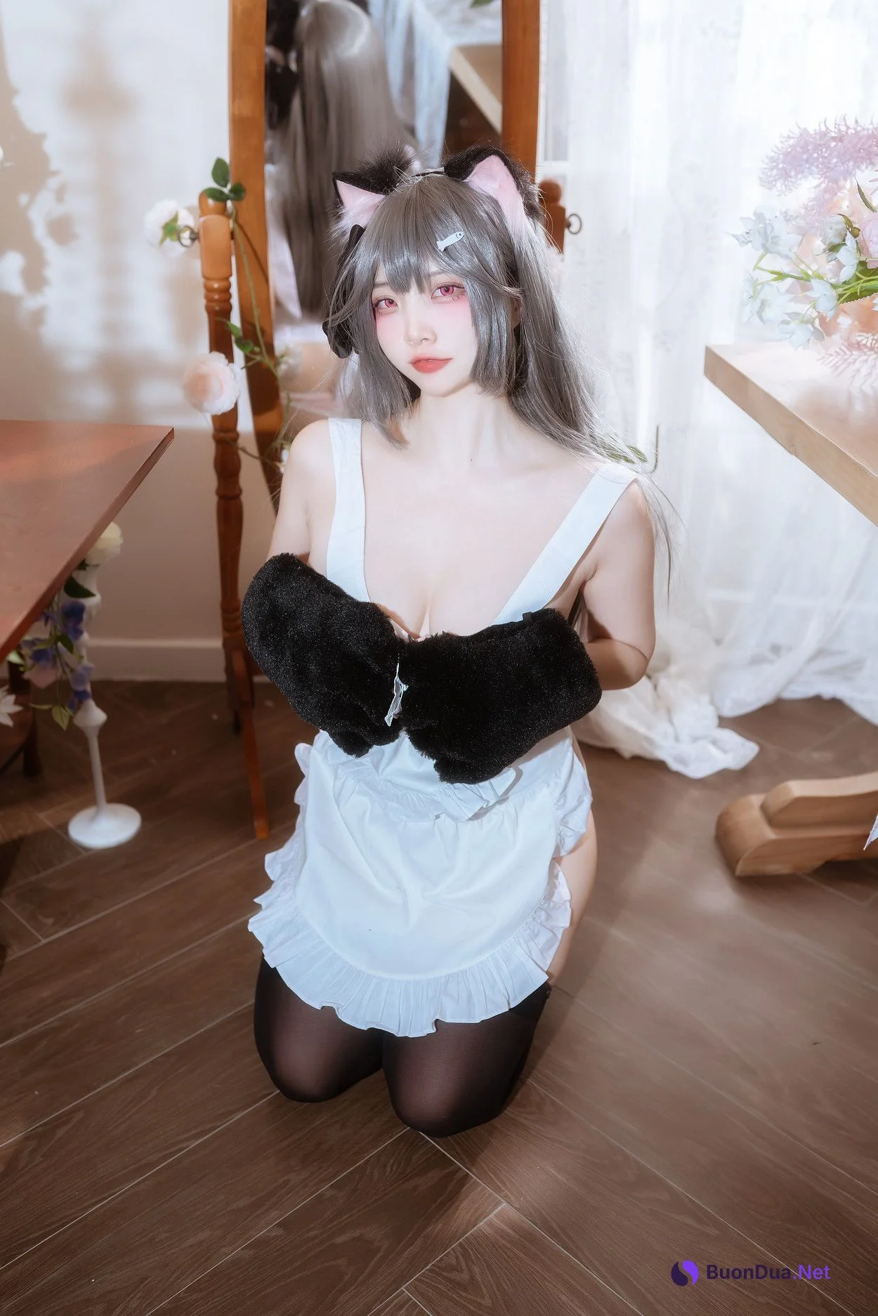 Cosplay 二佐Nisa 碧蓝水星纪念围裙 - Photo 3