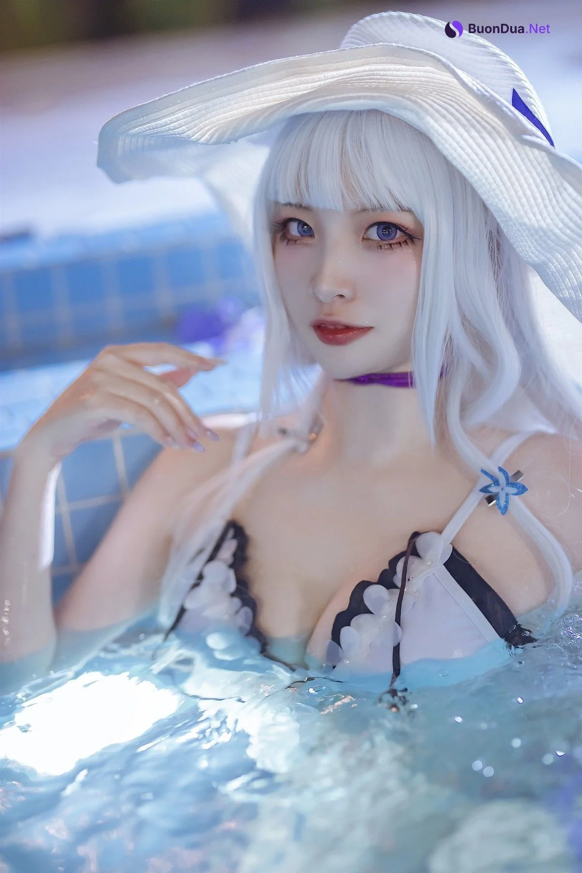 Cosplay 二佐Nisa 碧蓝光辉泳装 - Photo 18