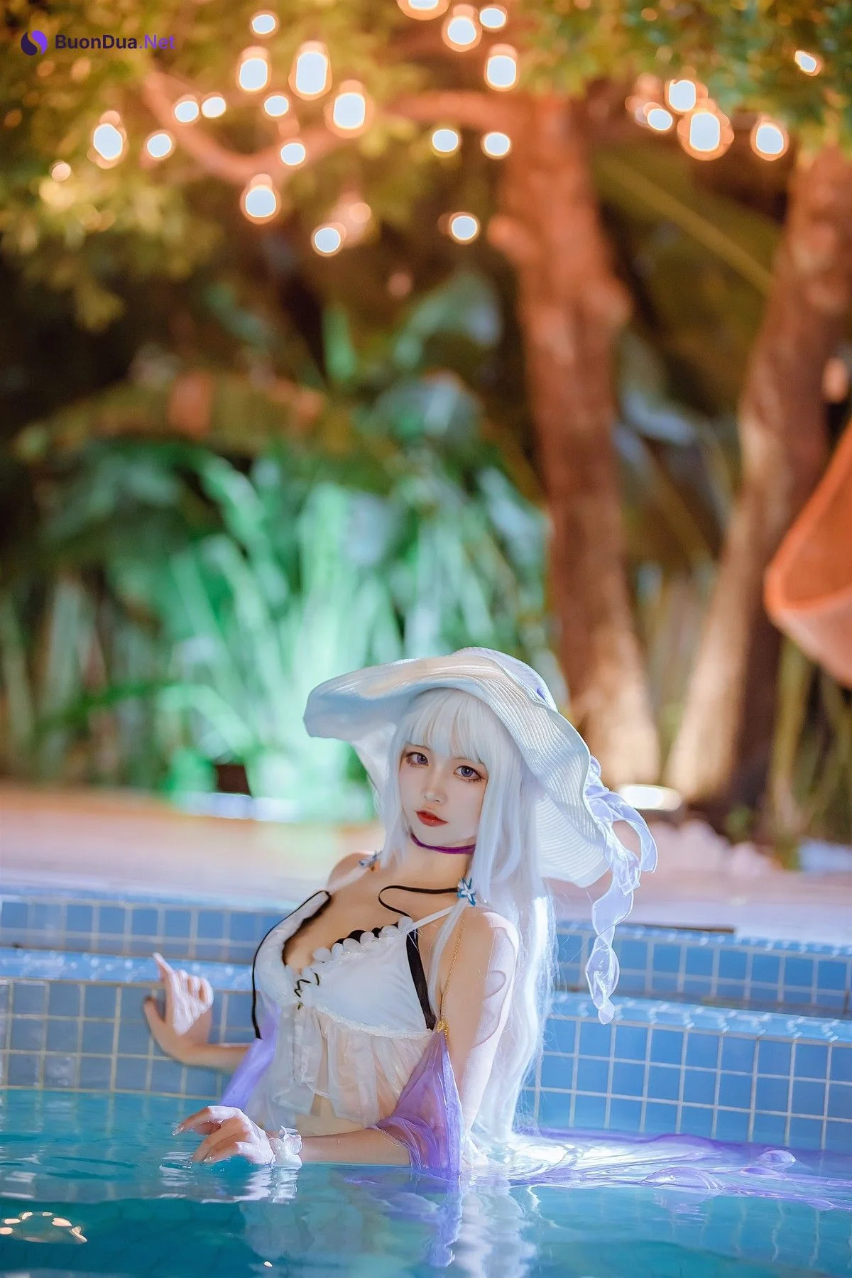 Cosplay 二佐Nisa 碧蓝光辉泳装 - Photo 4