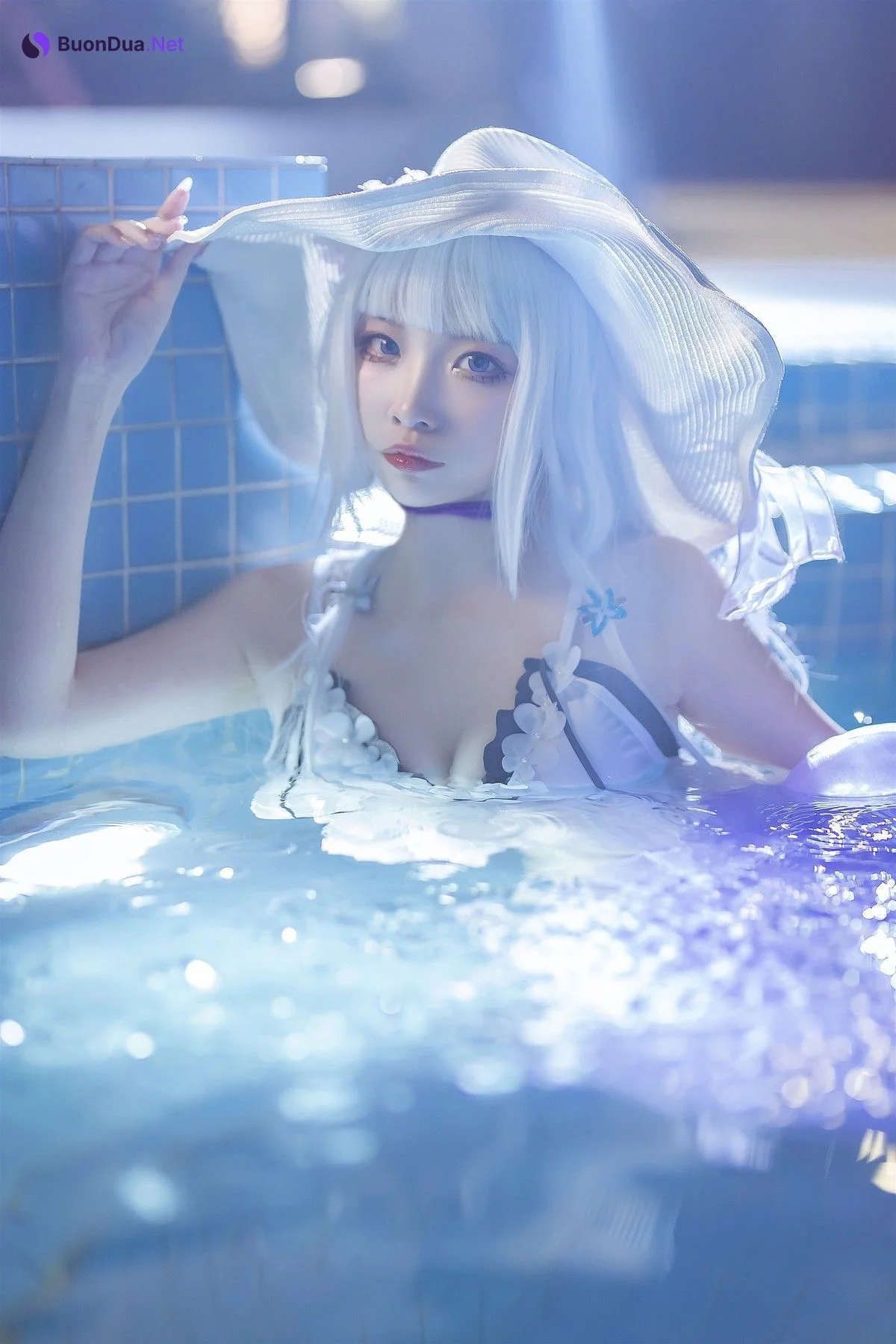 Cosplay 二佐Nisa 碧蓝光辉泳装 - Photo 6