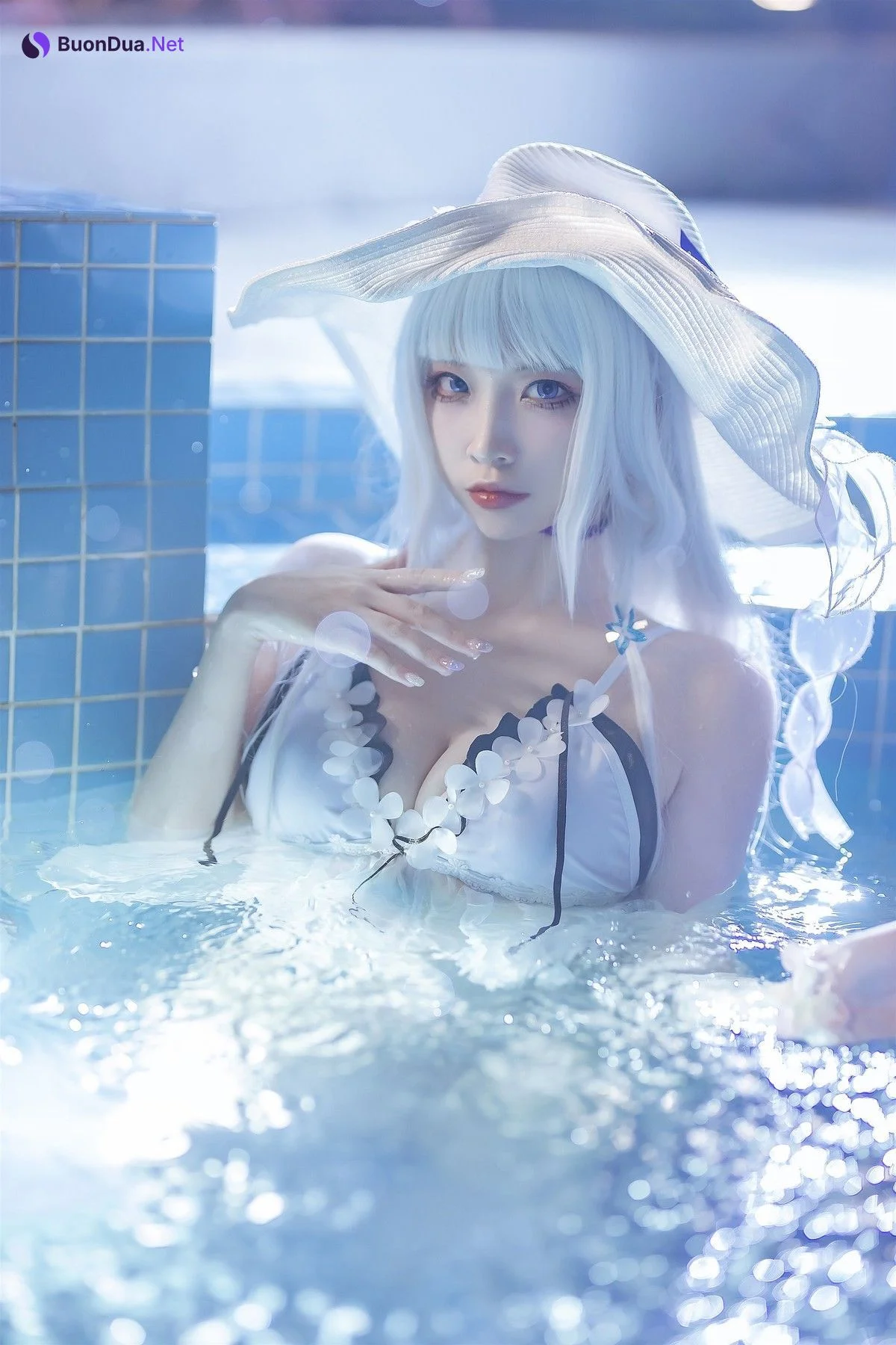 Cosplay 二佐Nisa 碧蓝光辉泳装 - Photo 7
