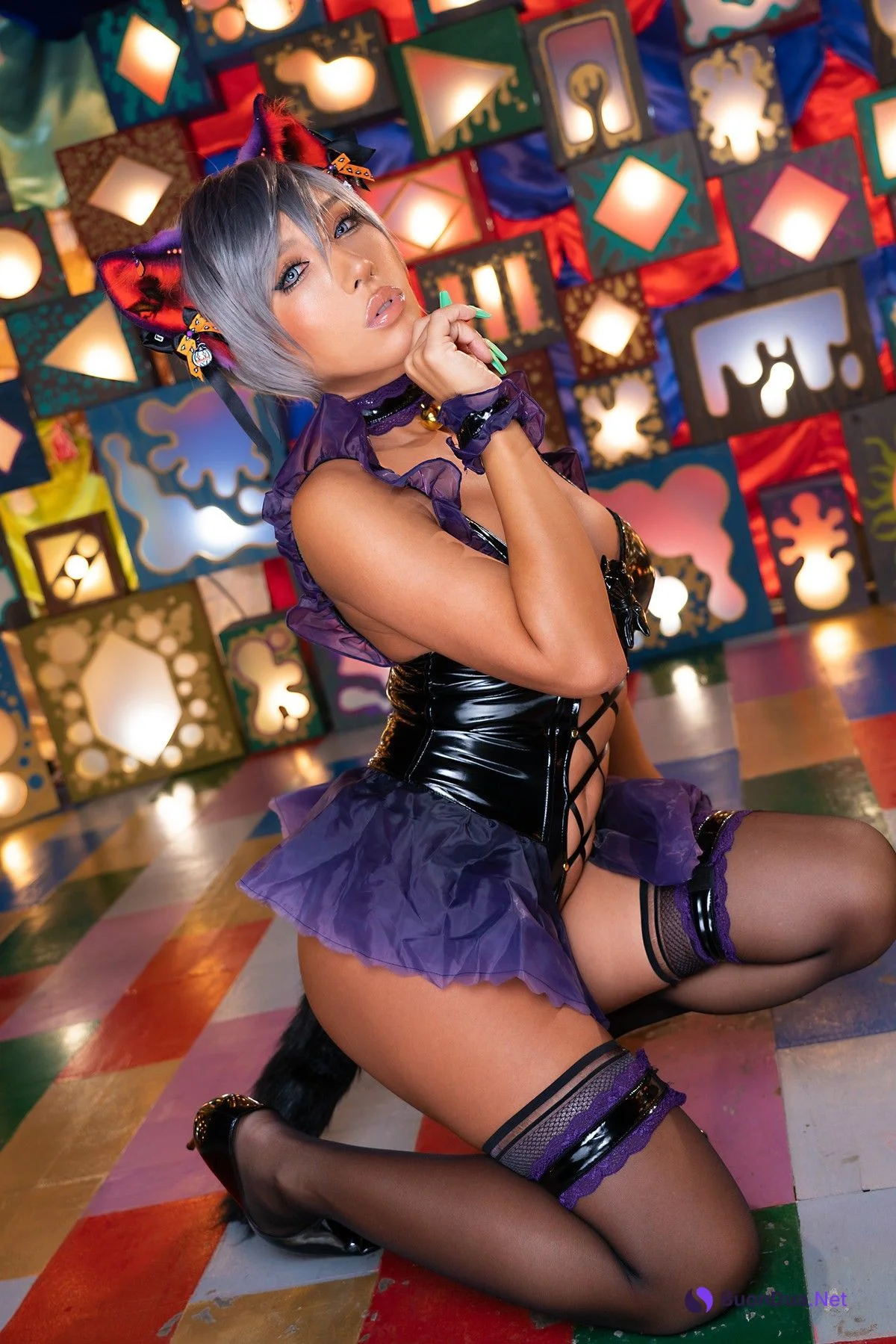 Cosplay Nonsummerjack ハロウィンキャットだにゃにゃにゃん - Photo 6