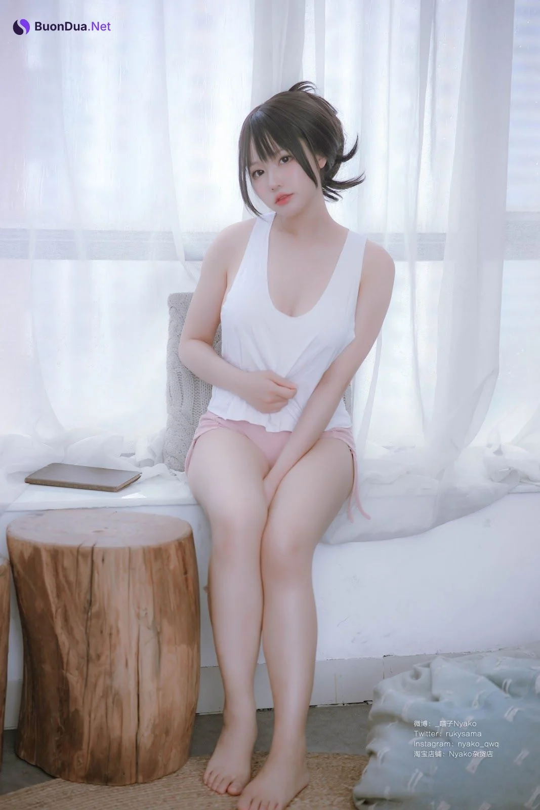 Cosplay Nyako喵子 隣のやばいお姉さん 背心 - Photo 9