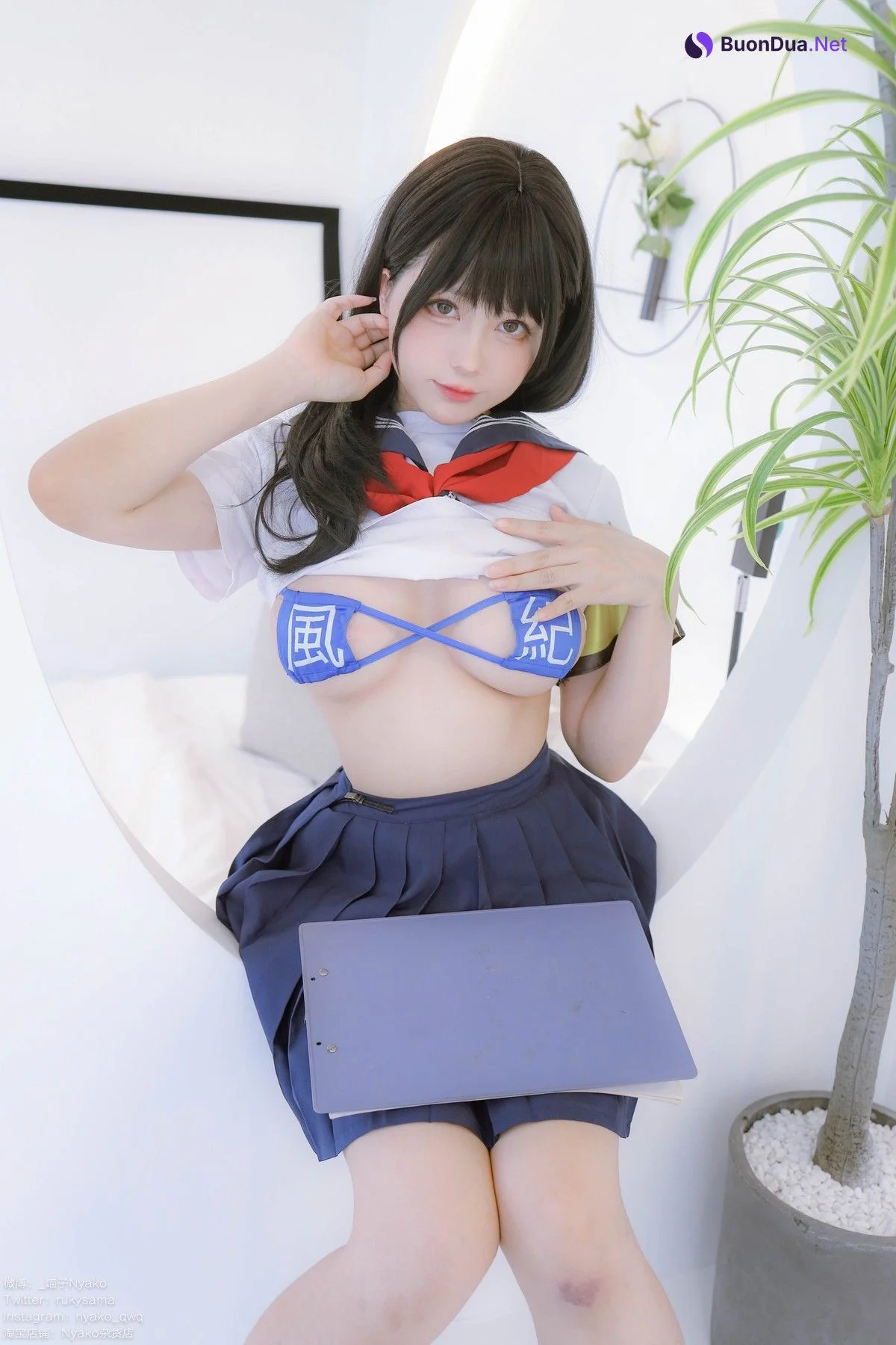 Cosplay Nyako喵子 风纪委员 - Photo 19