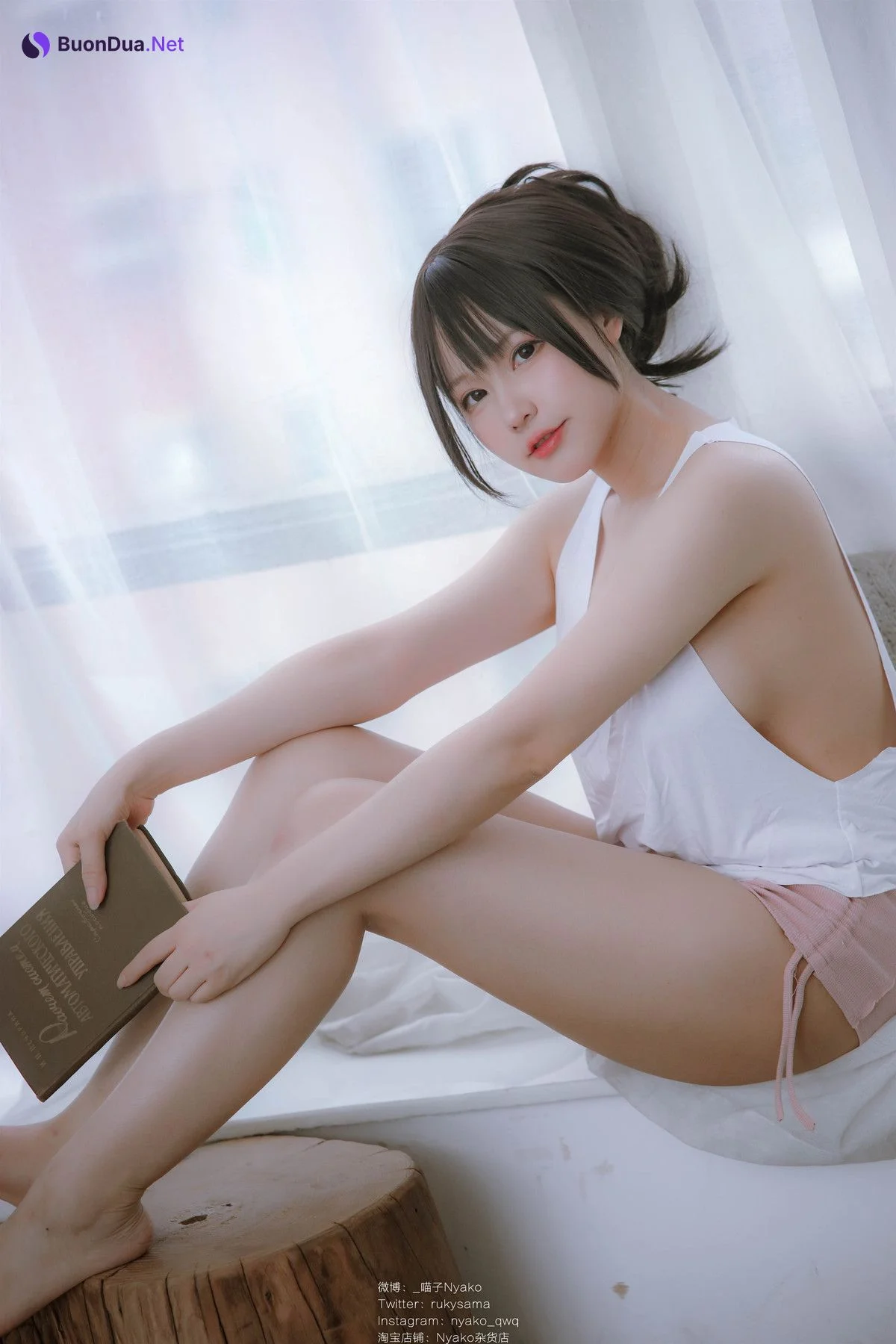 Cosplay Nyako喵子 隣 姉 背心 - Photo 13