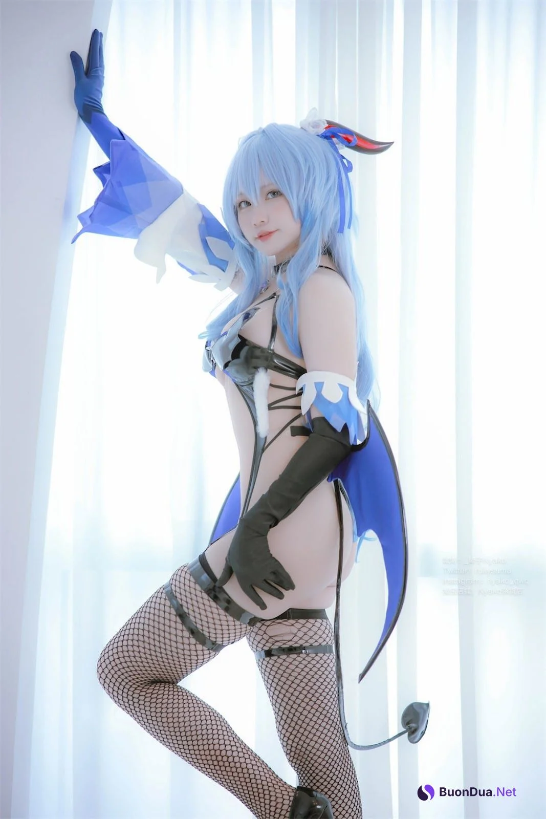 Cosplay Nyako喵子 原神 甘雨魅魔 - Photo 17
