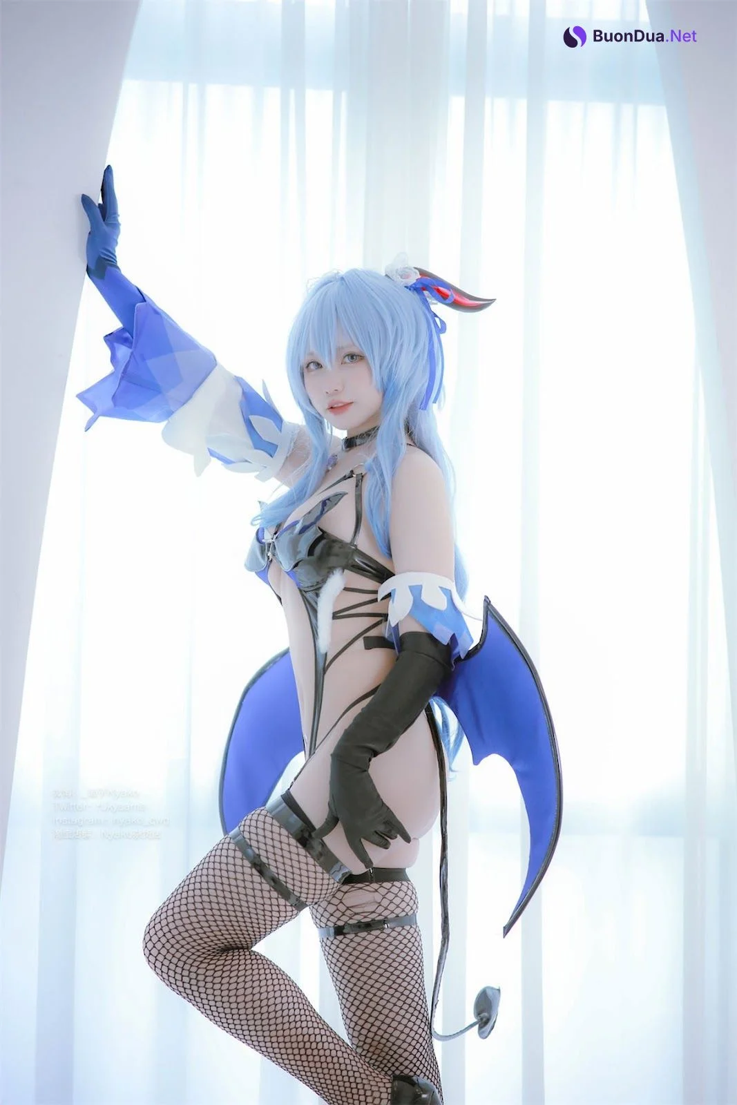 Cosplay Nyako喵子 原神 甘雨魅魔 - Photo 19