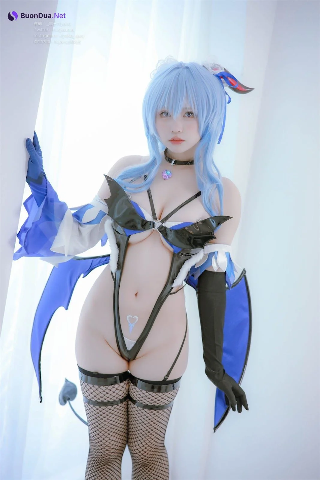 Cosplay Nyako喵子 原神 甘雨魅魔 - Photo 5