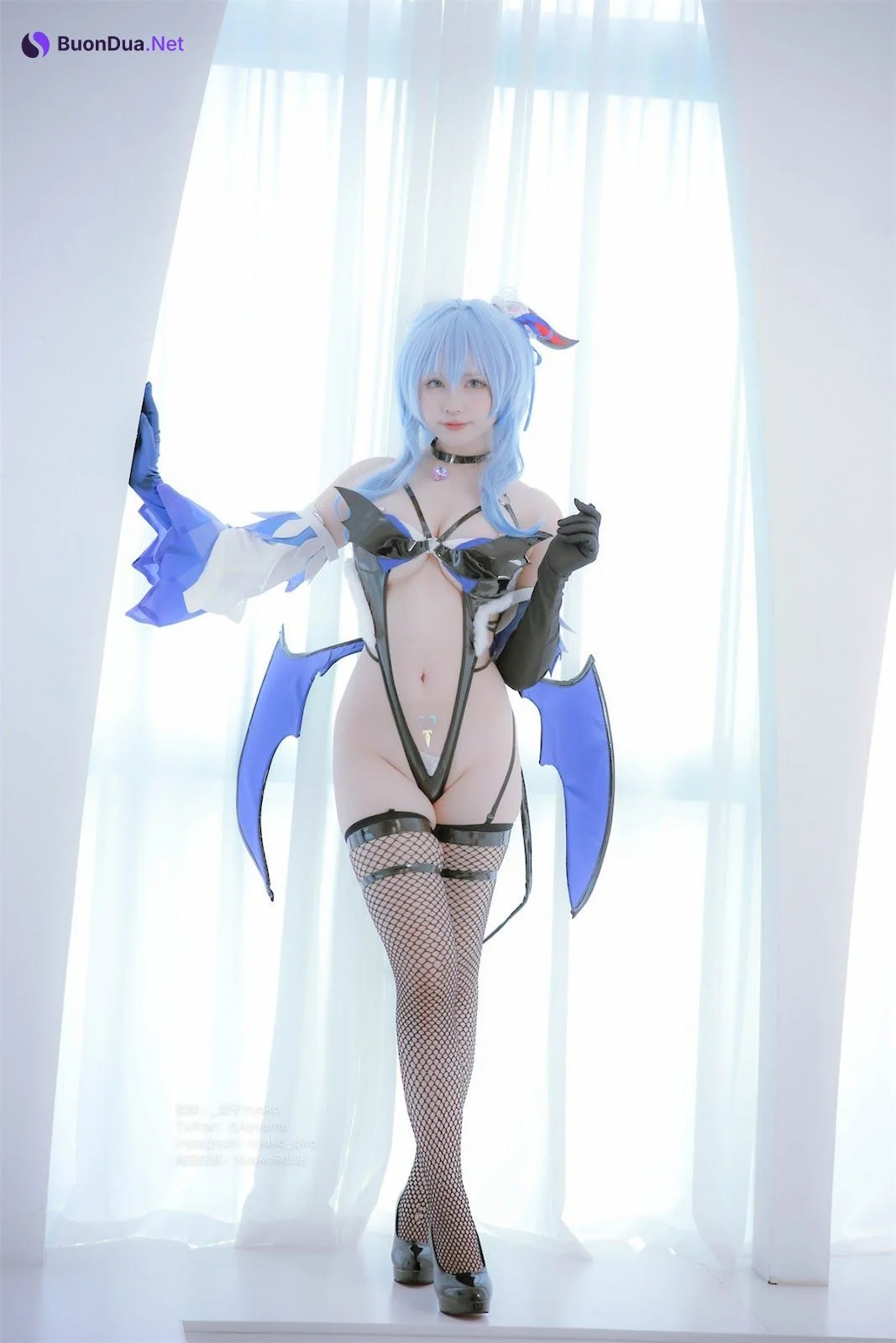 Cosplay Nyako喵子 原神 甘雨魅魔 - Photo 8
