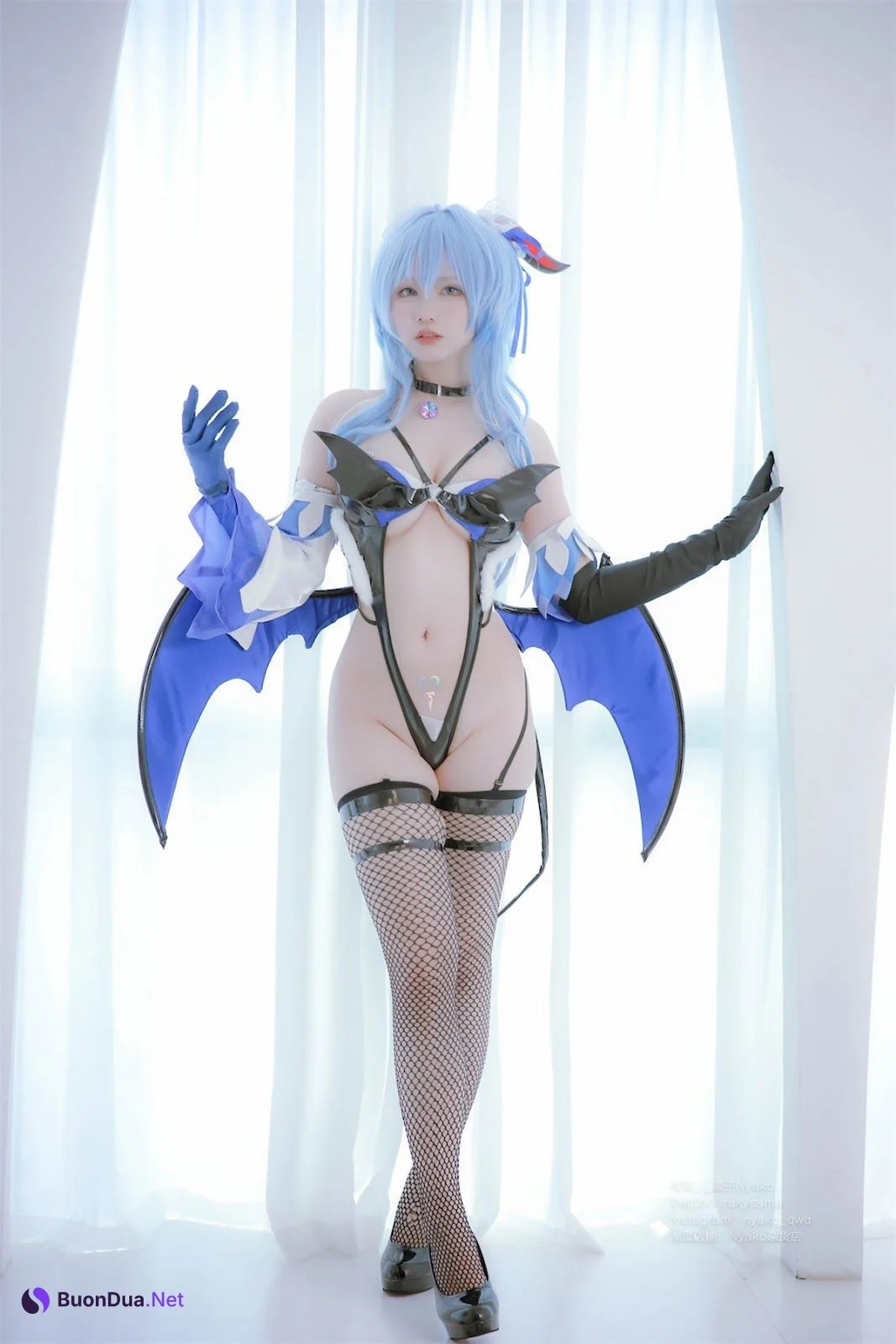 Cosplay Nyako喵子 原神 甘雨魅魔 - Photo 9