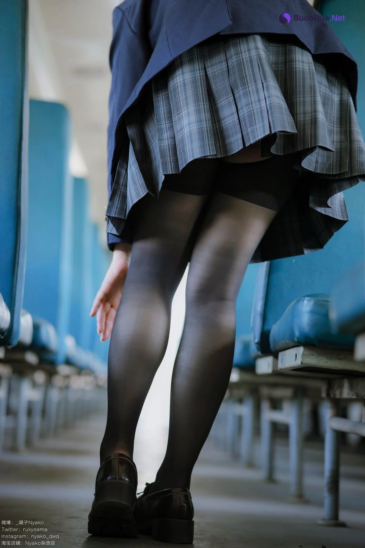 Cosplay Nyako喵子 火车JK制服 - Photo 6