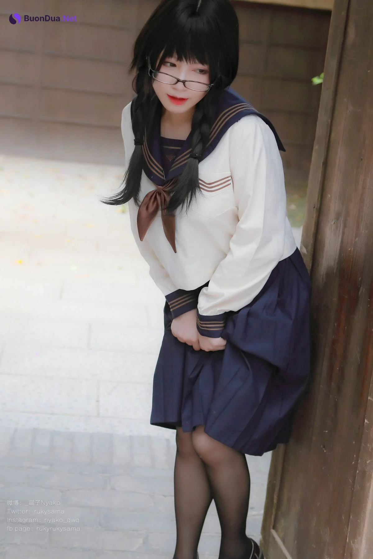 Cosplay Nyako喵子 痴·女子校生 Set.01 - Photo 11