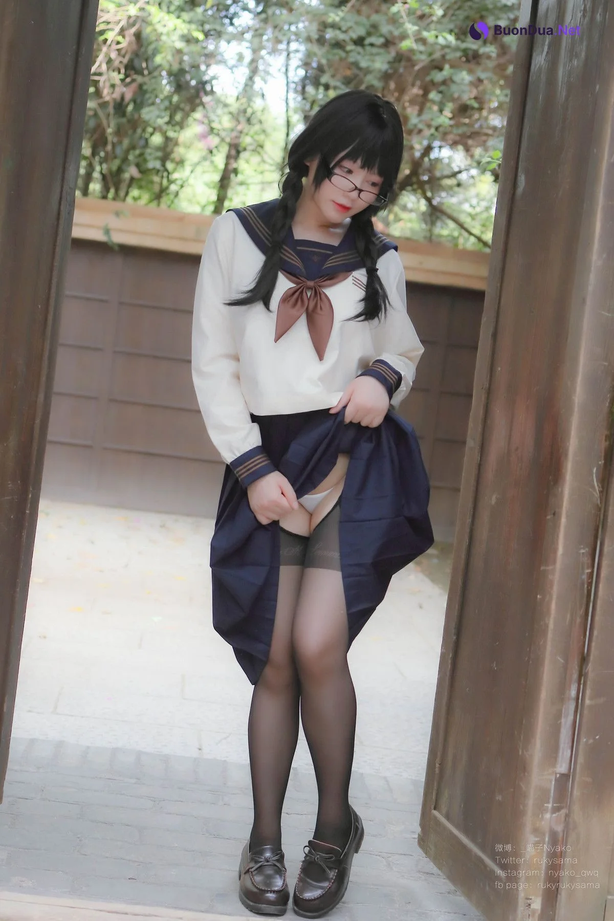 Cosplay Nyako喵子 痴·女子校生 Set.01 - Photo 13