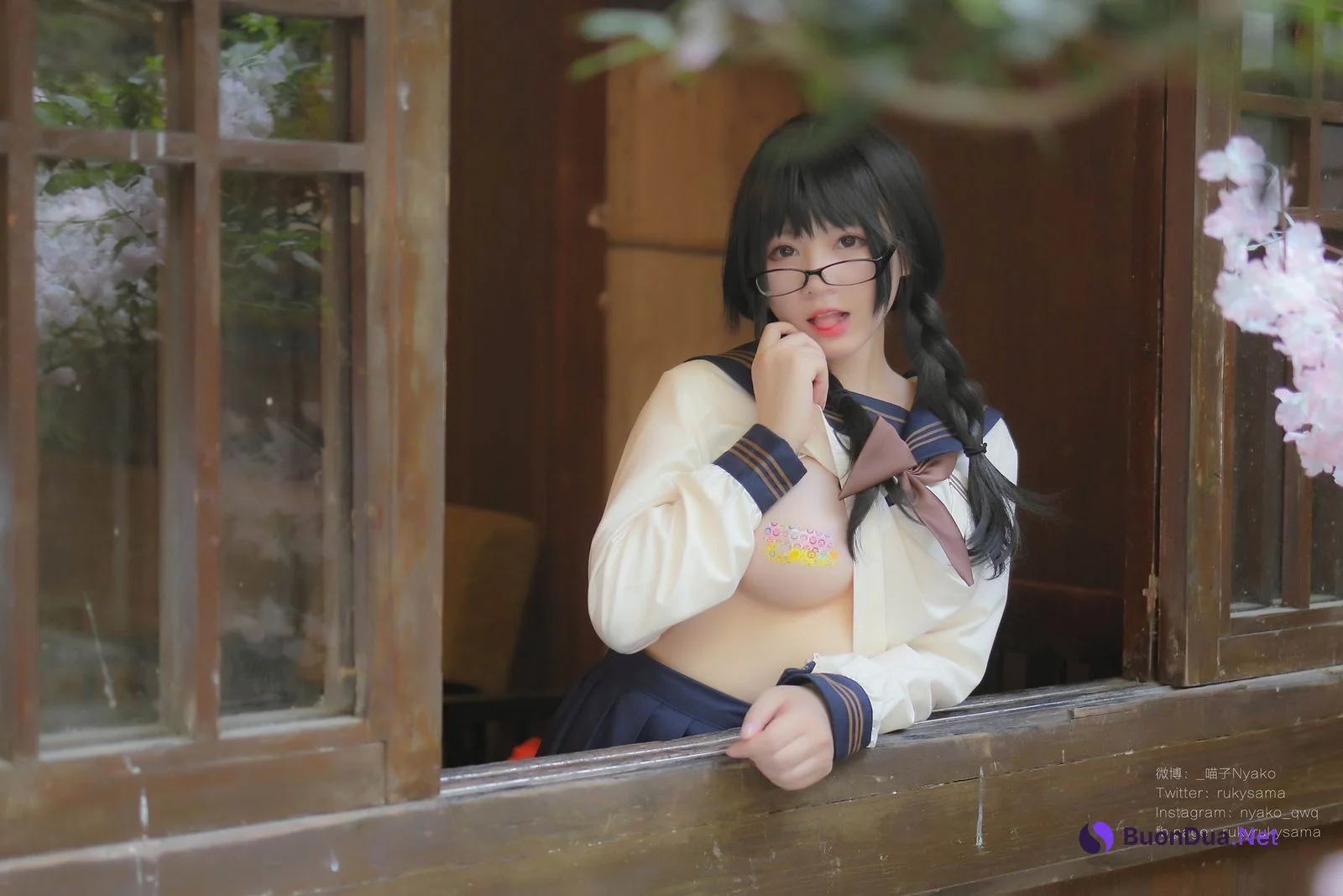 Cosplay Nyako喵子 痴·女子校生 Set.01 - Photo 18