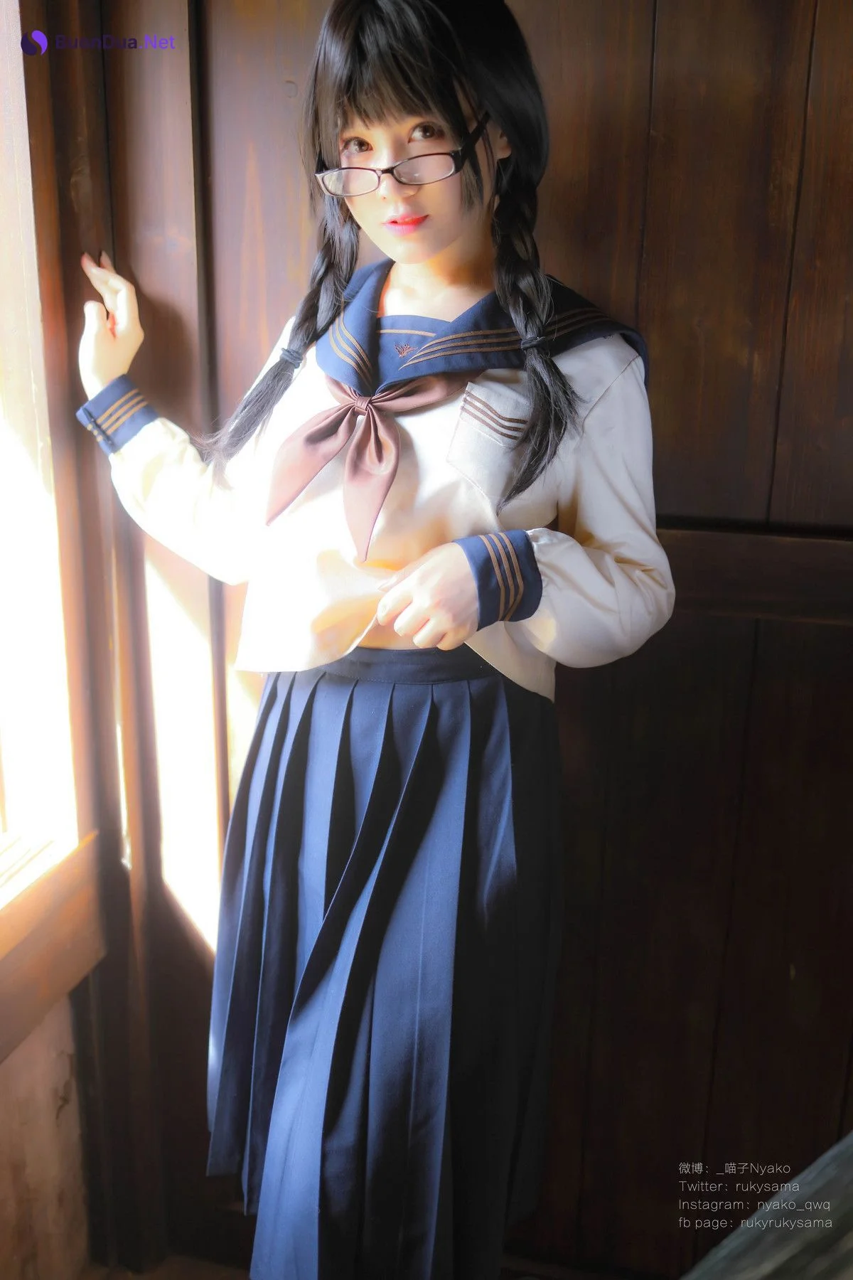 Cosplay Nyako喵子 痴·女子校生 Set.01 - Photo 2