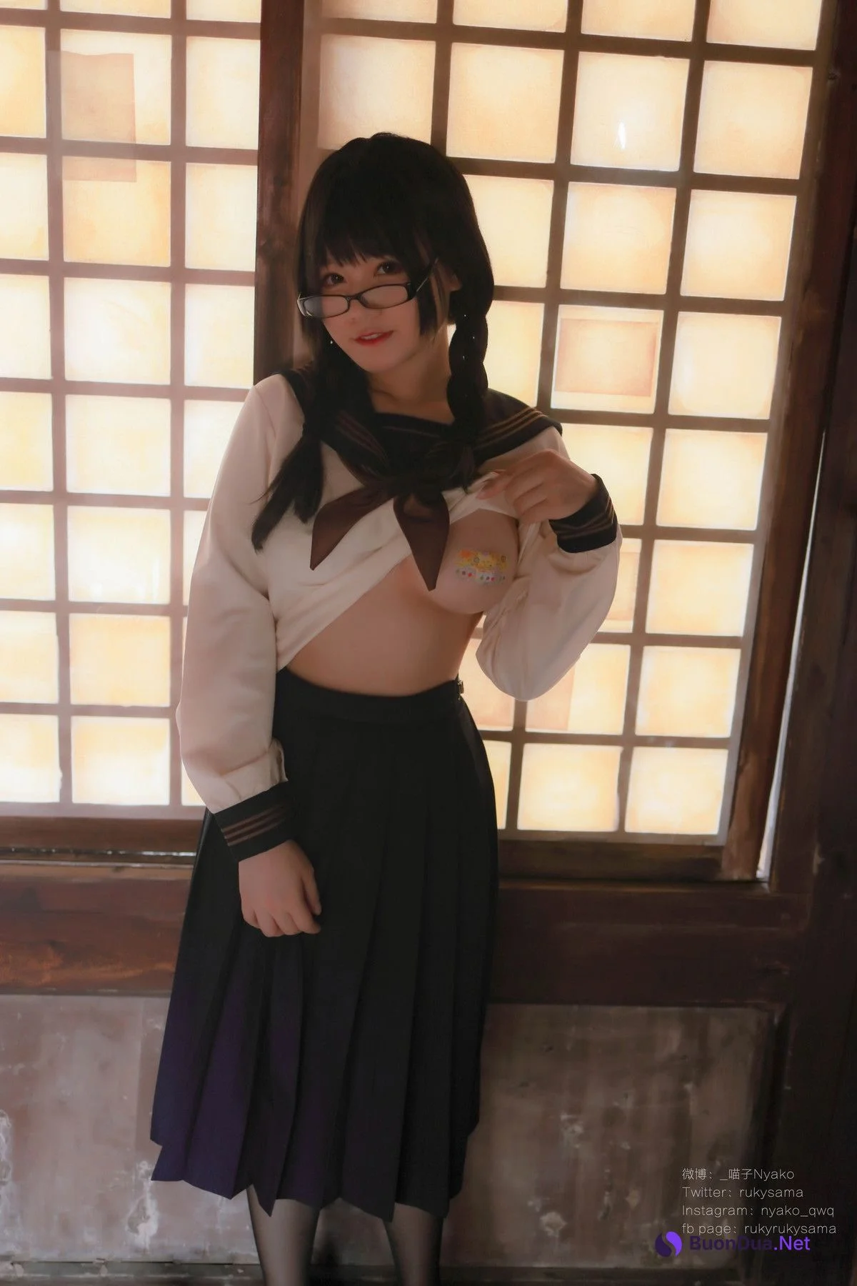 Cosplay Nyako喵子 痴·女子校生 Set.01 - Photo 3