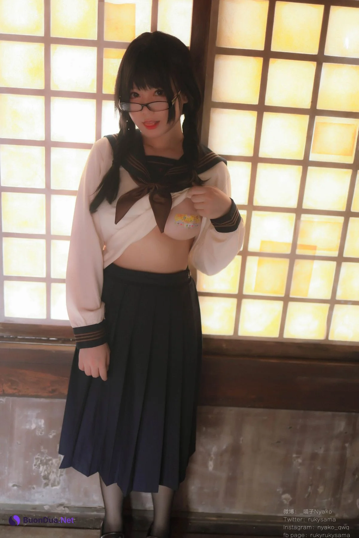 Cosplay Nyako喵子 痴·女子校生 Set.01 - Photo 4