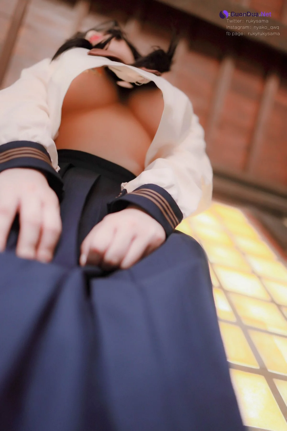Cosplay Nyako喵子 痴·女子校生 Set.01 - Photo 6