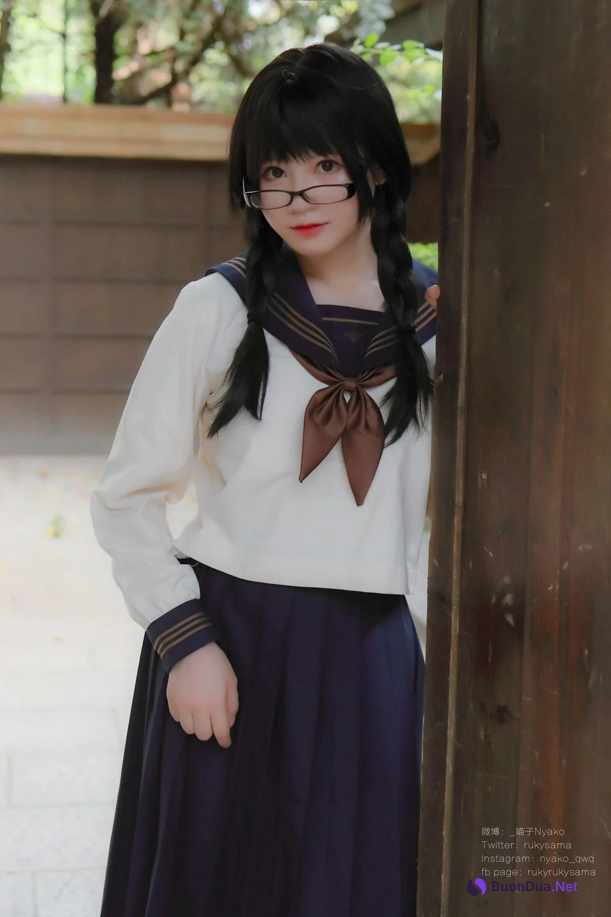 Cosplay Nyako喵子 痴·女子校生 Set.01 - Photo 9