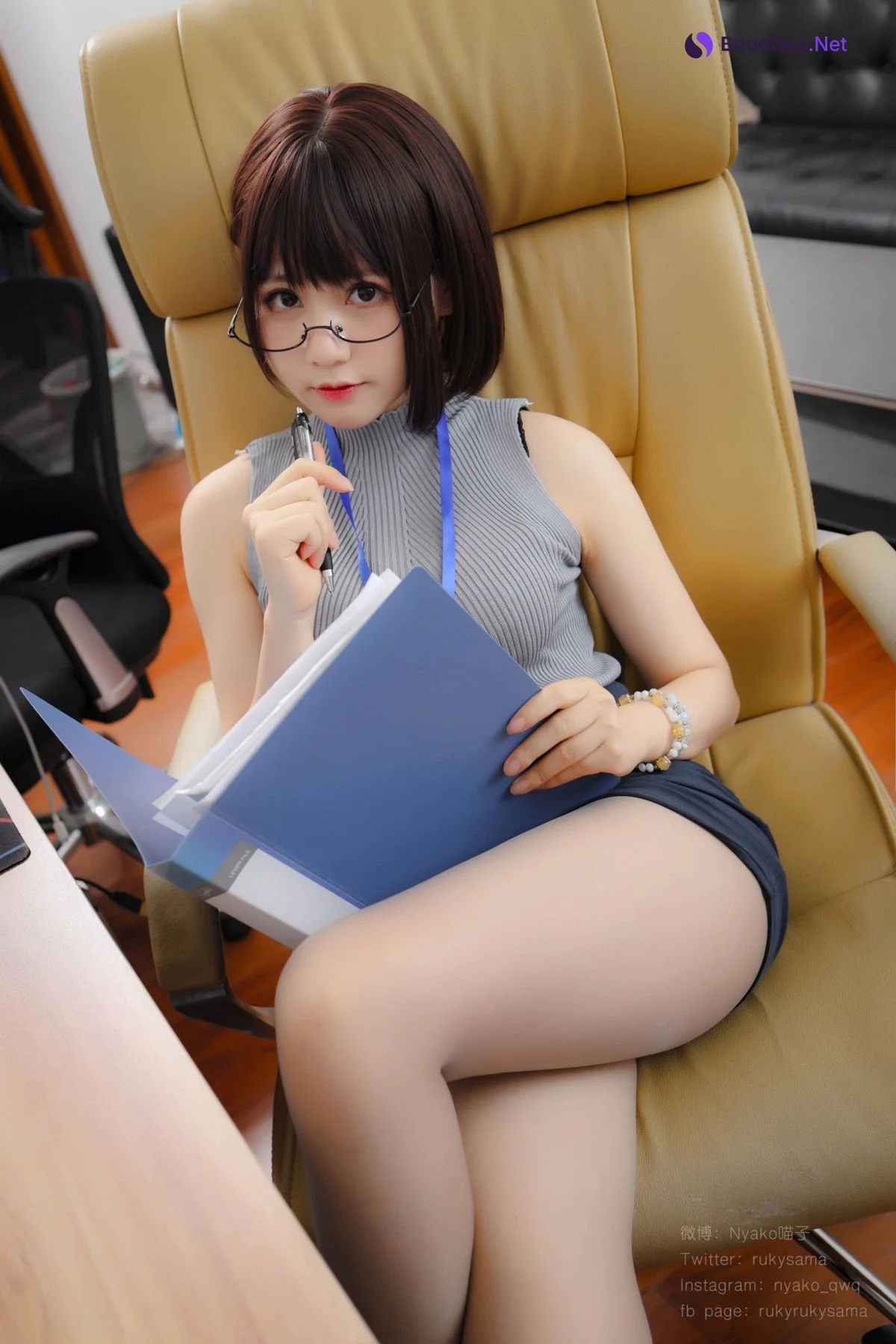 Cosplay Nyako喵子 誰も知らないの大人時間 Set.02 - Photo 15