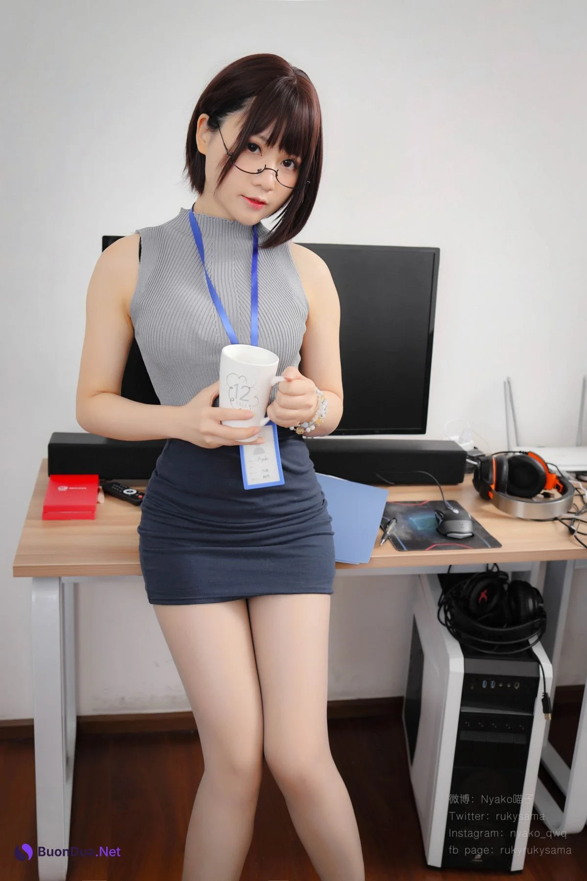 Cosplay Nyako喵子 誰も知らないの大人時間 Set.02 - Photo 4