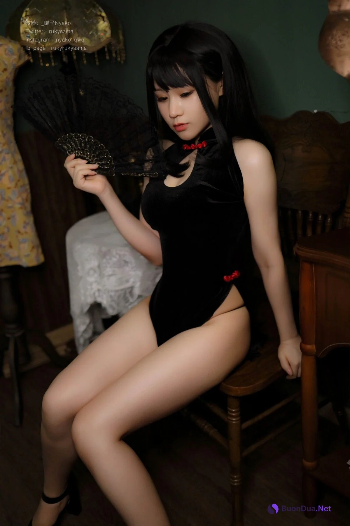 Cosplay Nyako喵子 チャイナドレス Vol.02 - Photo 18